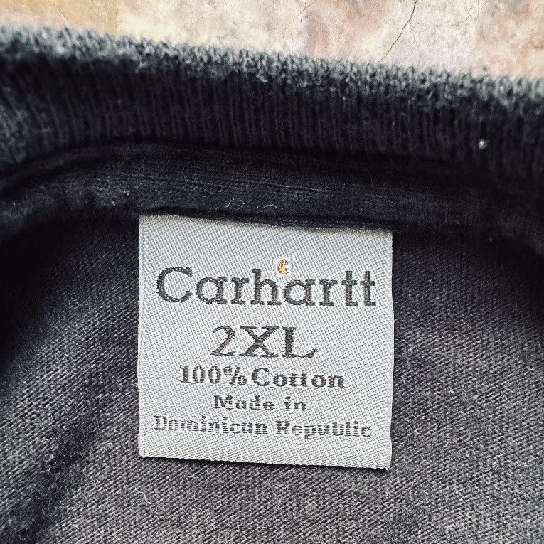 Carhartt VINTAGE Y2K CARHARTT LONG SLEEVE WORK TSHIRT POCKET 2XL XXL Size US XXL / EU 58 / 5 - 5 Thumbnail
