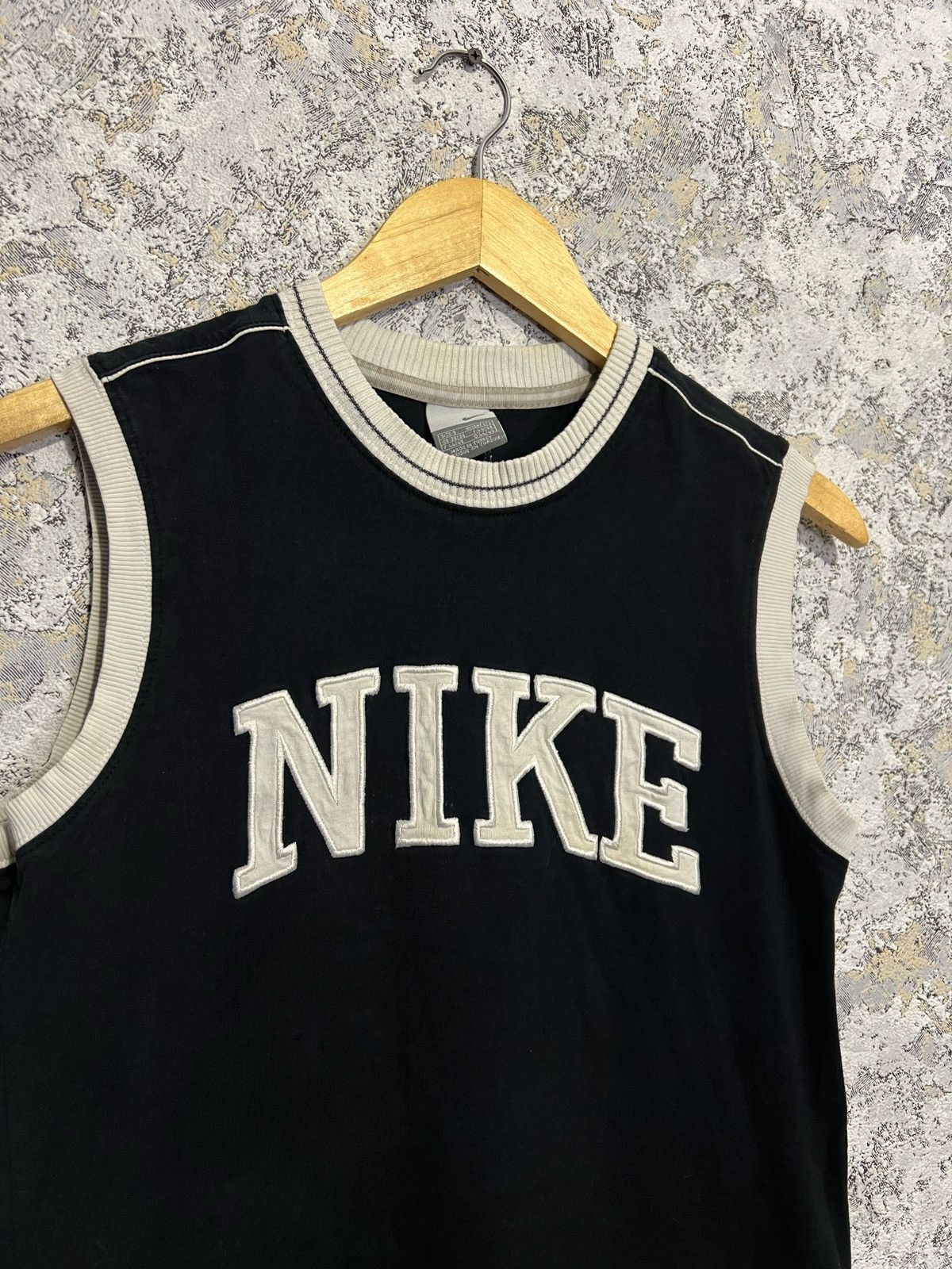 Nike × Vintage Y2K Vintage Nike Tank Top Sleeveless Big Logo Size US S / EU 44-46 / 1 - 2 Thumbnail