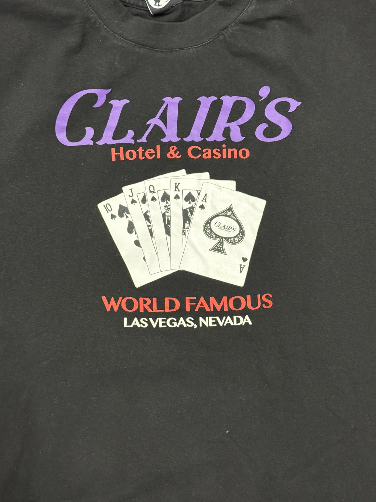 Sinclair Global Sinclair Black Clair's Hotel & Casino Las Vegas tee Size US M / EU 48-50 / 2 - 2 Thumbnail