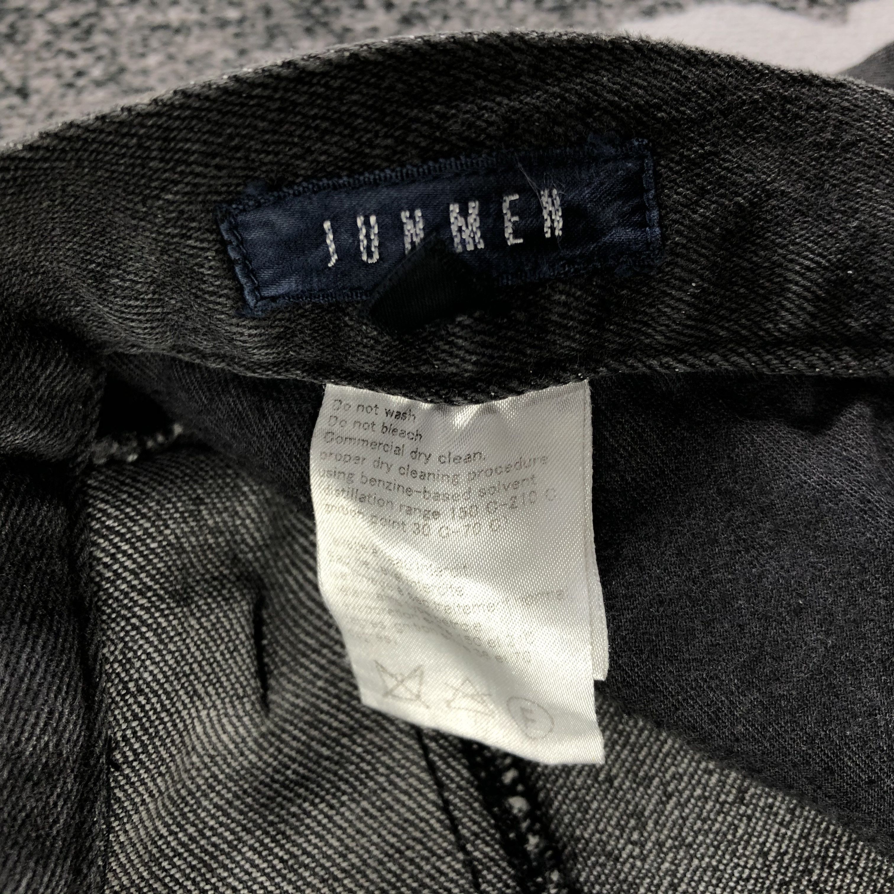 Japanese Brand Japanese Brand Jun Men Jeans Faded Black Denim KJ1753 Size US 30 / EU 46 - 8 Thumbnail