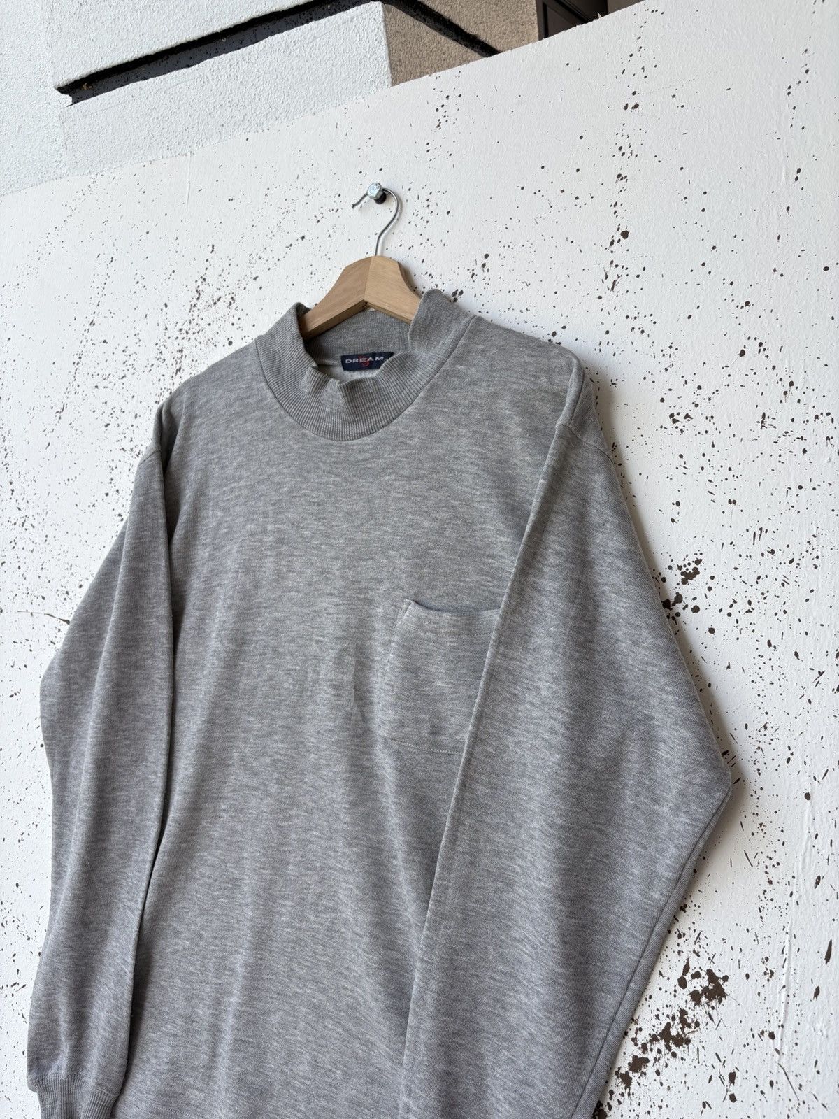 Yohji Yamamoto Vintage 90s Yohji Yamamoto Baggy Crewneck Sweatshirt Size US L / EU 52-54 / 3 - 3 Thumbnail