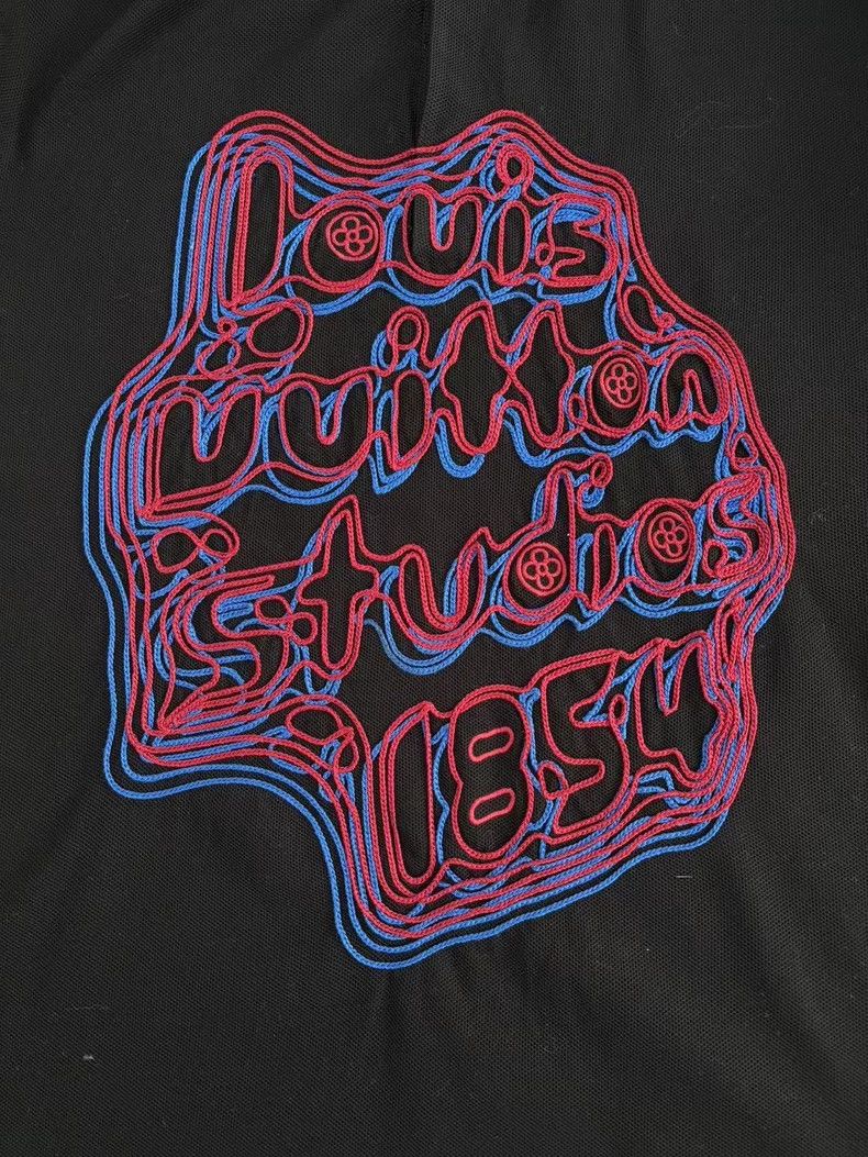 Louis Vuitton Louis Vuitton Neon monogram embroidered logo polo shirt 250 Size US XL / EU 56 / 4 - 3 Thumbnail