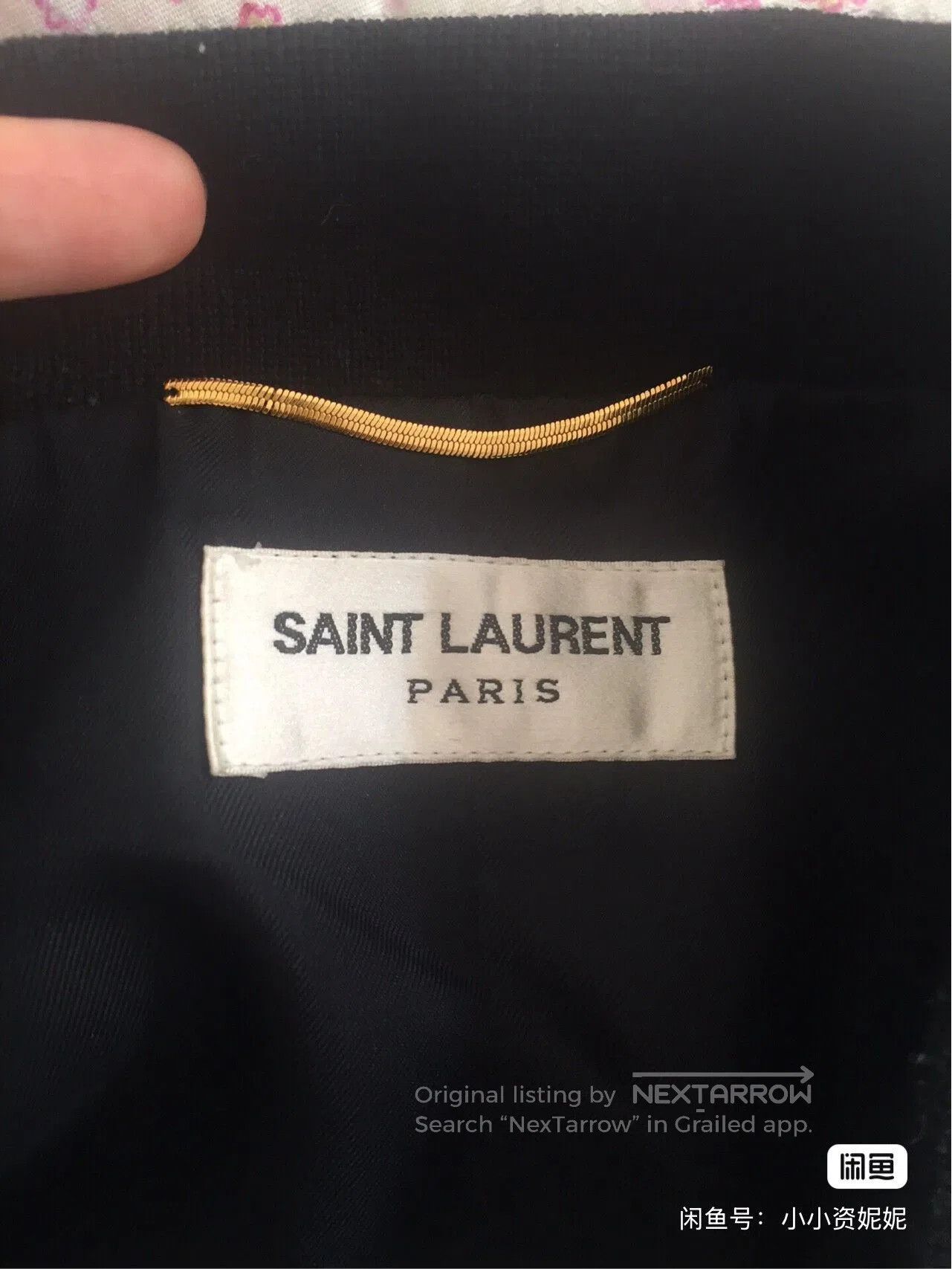 Saint Laurent Paris Saint Laurent SLP Firework Satin Baseball Jacket. Size XS / US 0-2 / IT 36-38 - 4 Thumbnail