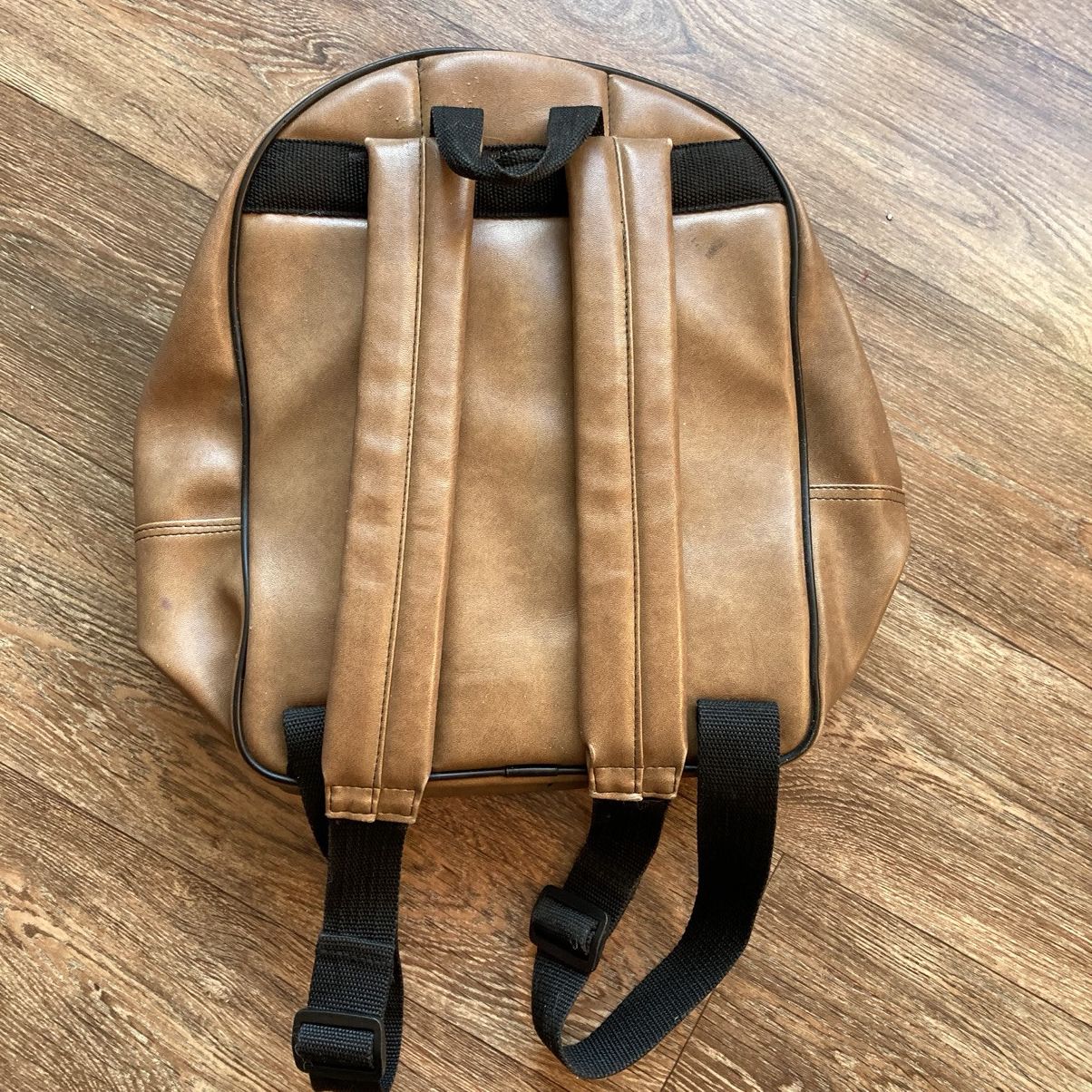 Adidas Vintage Brown Adidas Leather Bag Gucci style Size ONE SIZE - 2 Thumbnail