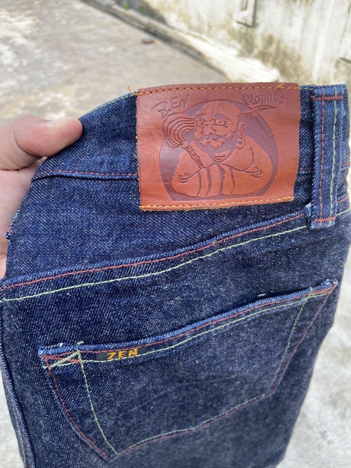 Japanese Brand Zen Kyoto Clothing Shukaku Fox Paint Pant Size US 30 / EU 46 - 8 Thumbnail