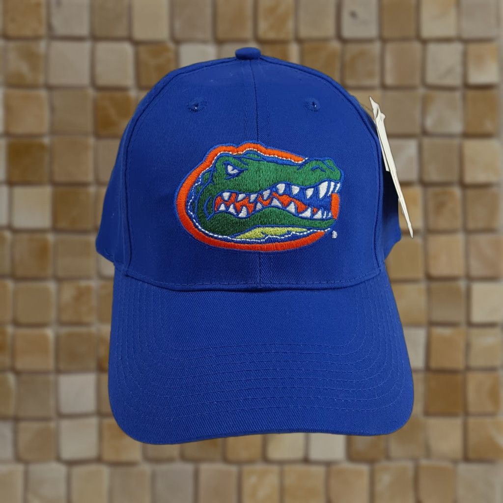Vintage VINTAGE Florida Gators NCAA Hat Baseball Cap Adjustable Twill Cotton Blue Embroidered Retro 90s Sports College University Fans Mens Size ONE SIZE - 1 Thumbnail