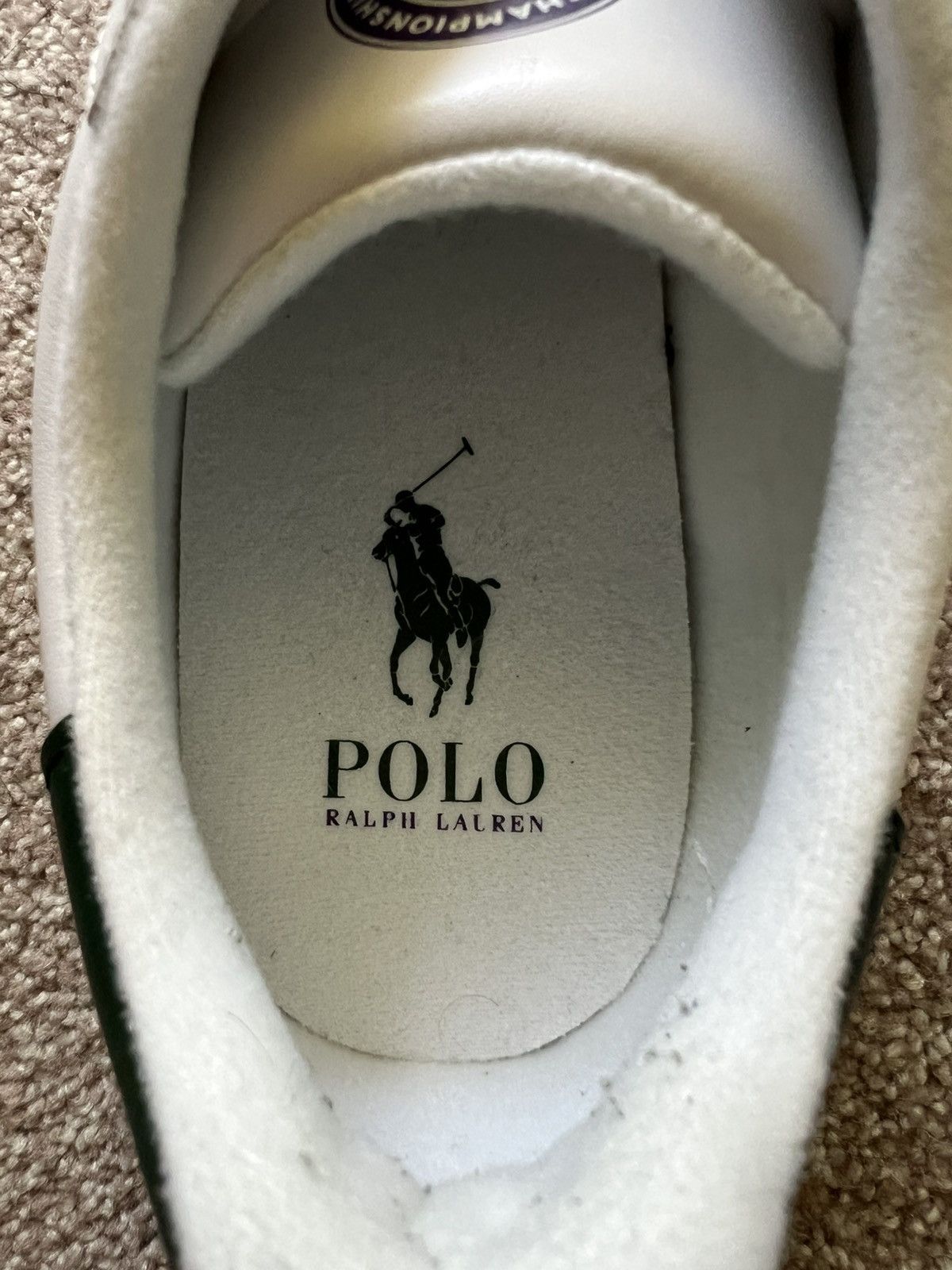 Polo Ralph Lauren × Ralph Lauren The Championship Wimbledon Polo Sneakers Size US 11 / EU 44 - 8 Thumbnail