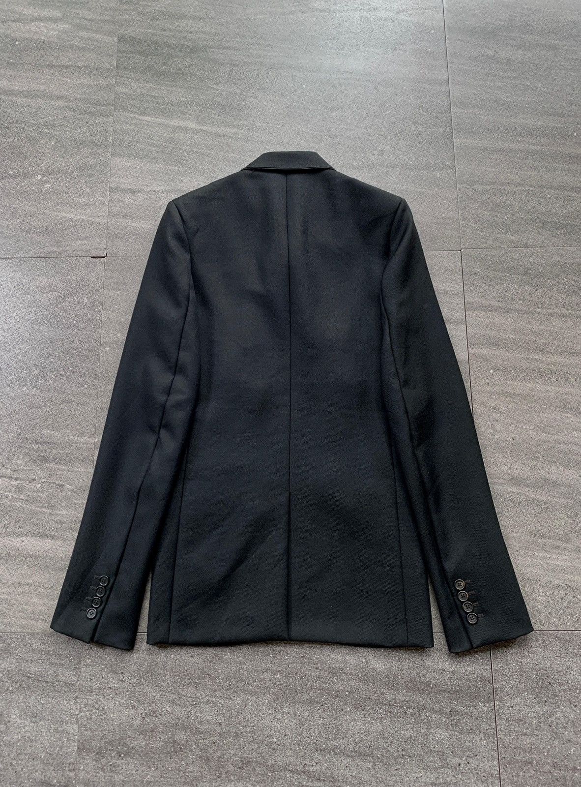 Dior F/W 2006 Crossed Lapels Blazer Jacket by Hedi Slimane Size 46S - 5 Thumbnail