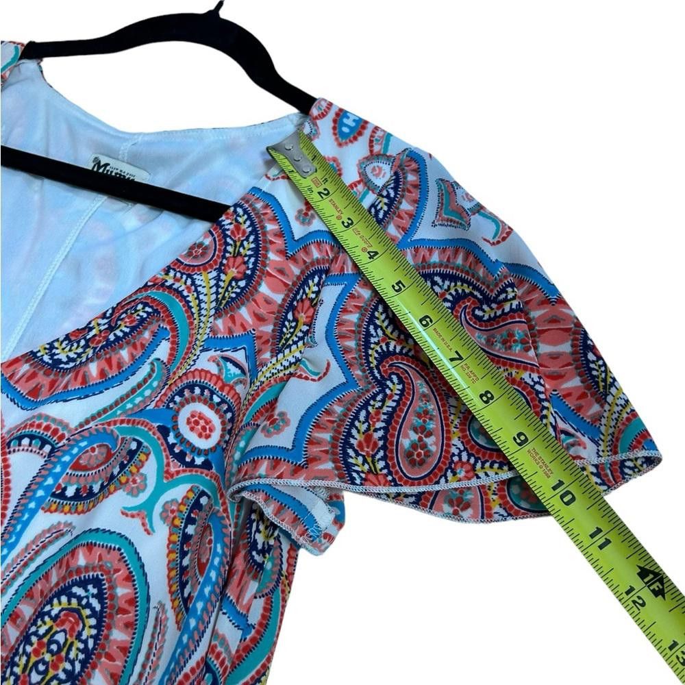 Designer Show Me Your MuMu l Kylie Paisley Mini Shift Dress XS Size XS / US 0-2 / IT 36-38 - 6 Thumbnail
