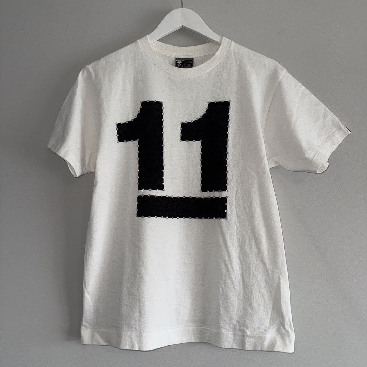 Bape Bape x Nowhere 11th Anniversary Swarovski Tee Nigo Size US M / EU 48-50 / 2 - 2 Thumbnail