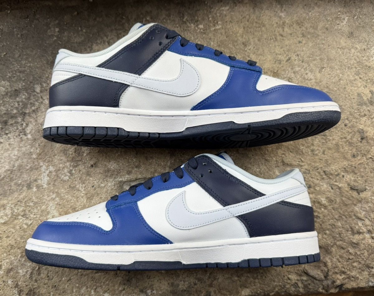 Nike Nike Dunk Low “Game Royal Navy” Size US 11 / EU 44 - 8 Thumbnail