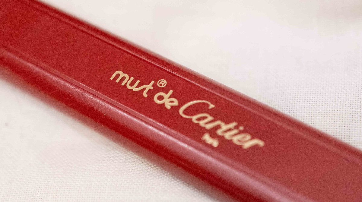 Cartier CARTIER vintage black & gold pen with case Size ONE SIZE - 4 Thumbnail