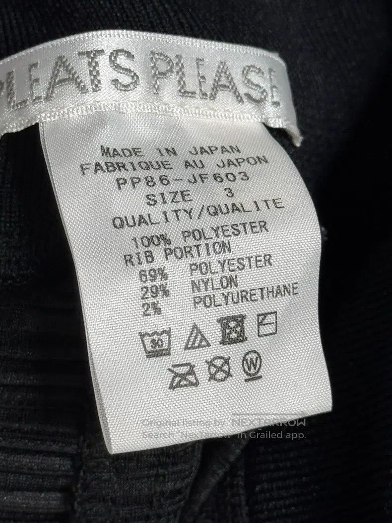 Issey Miyake Issey Miyake size:3 Dark Blue Cardigan Size 22" - 3 Thumbnail