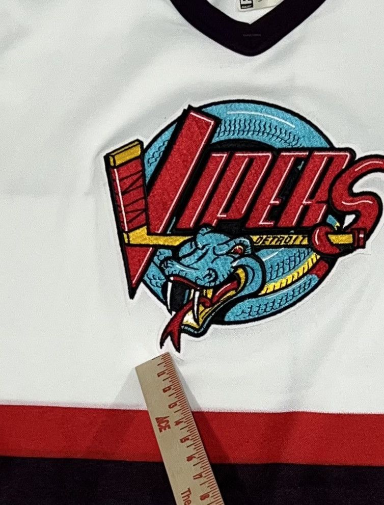 Other Vintage Bauer Detroit Vipers Hockey Jersey S/m 90s Medium Size US M / EU 48-50 / 2 - 7 Thumbnail