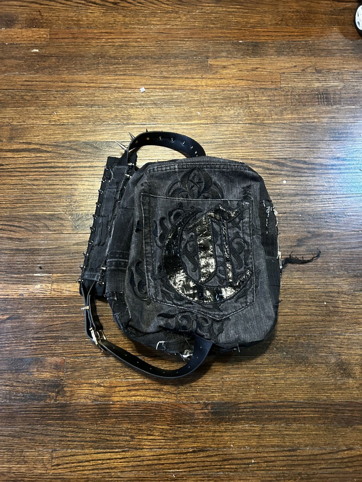 Japanese Brand single strap spiked mini backpack Size ONE SIZE - 6 Thumbnail