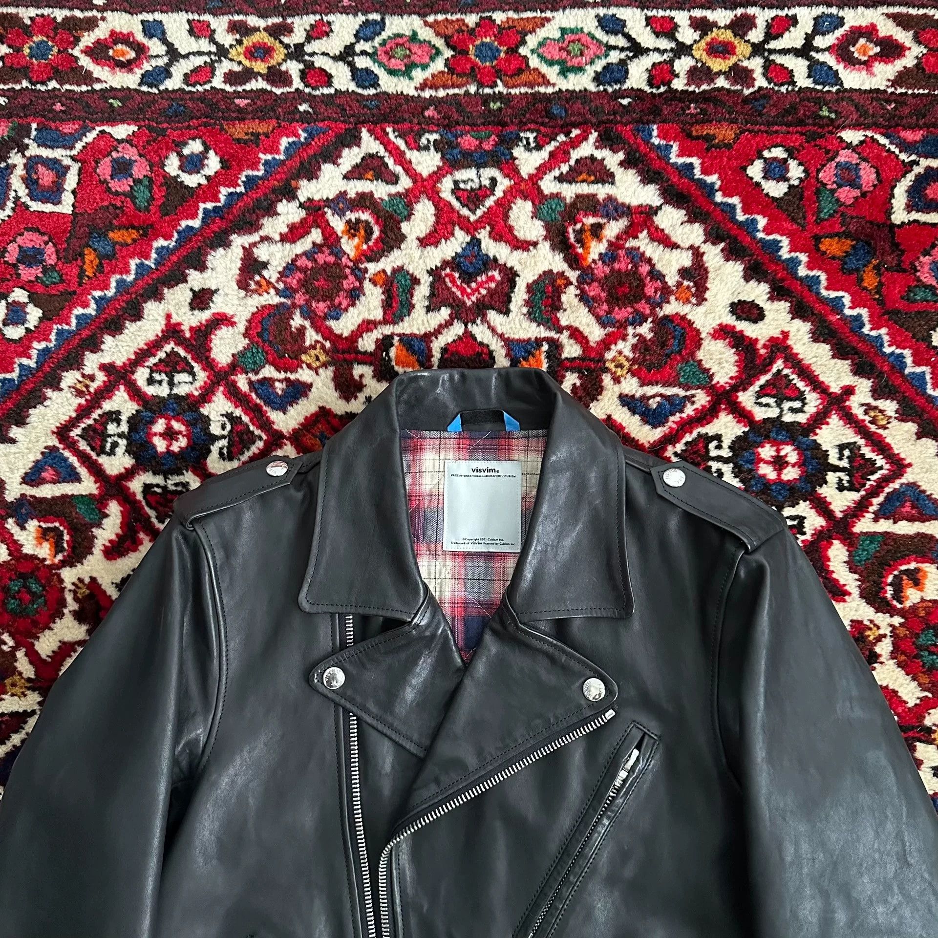 Visvim visvim 10AW Strabler Motorcycle Leather Jacket Size US M / EU 48-50 / 2 - 5 Thumbnail