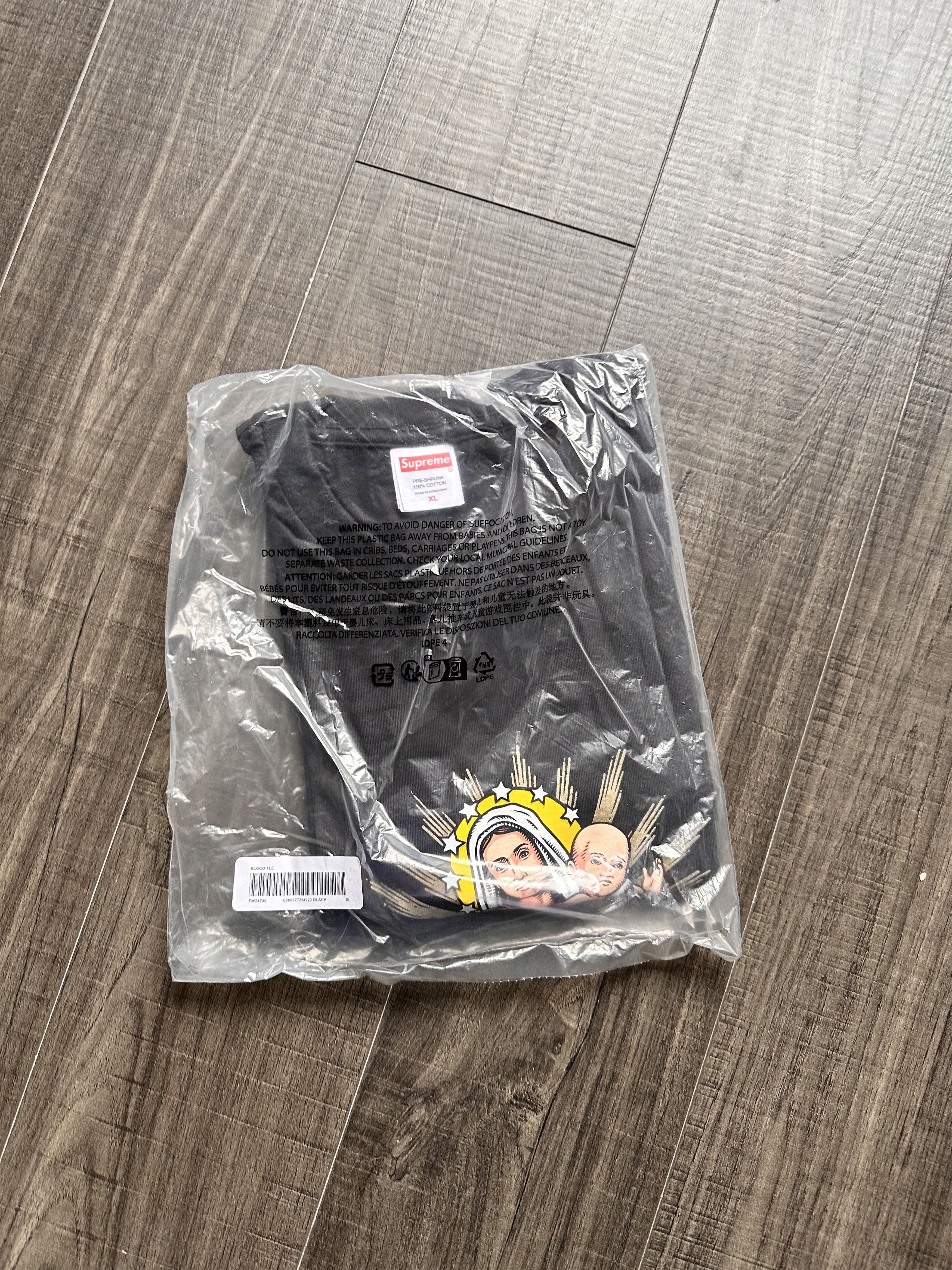 Supreme SUPREME Blood Tee XL Size US XL / EU 56 / 4 - 2 Thumbnail