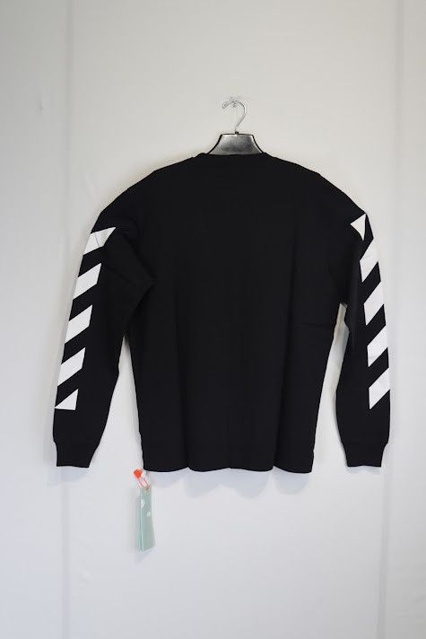Off-White o1rshd1 Diag Helvetica Skate L/S in Black Size US XL / EU 56 / 4 - 5 Thumbnail