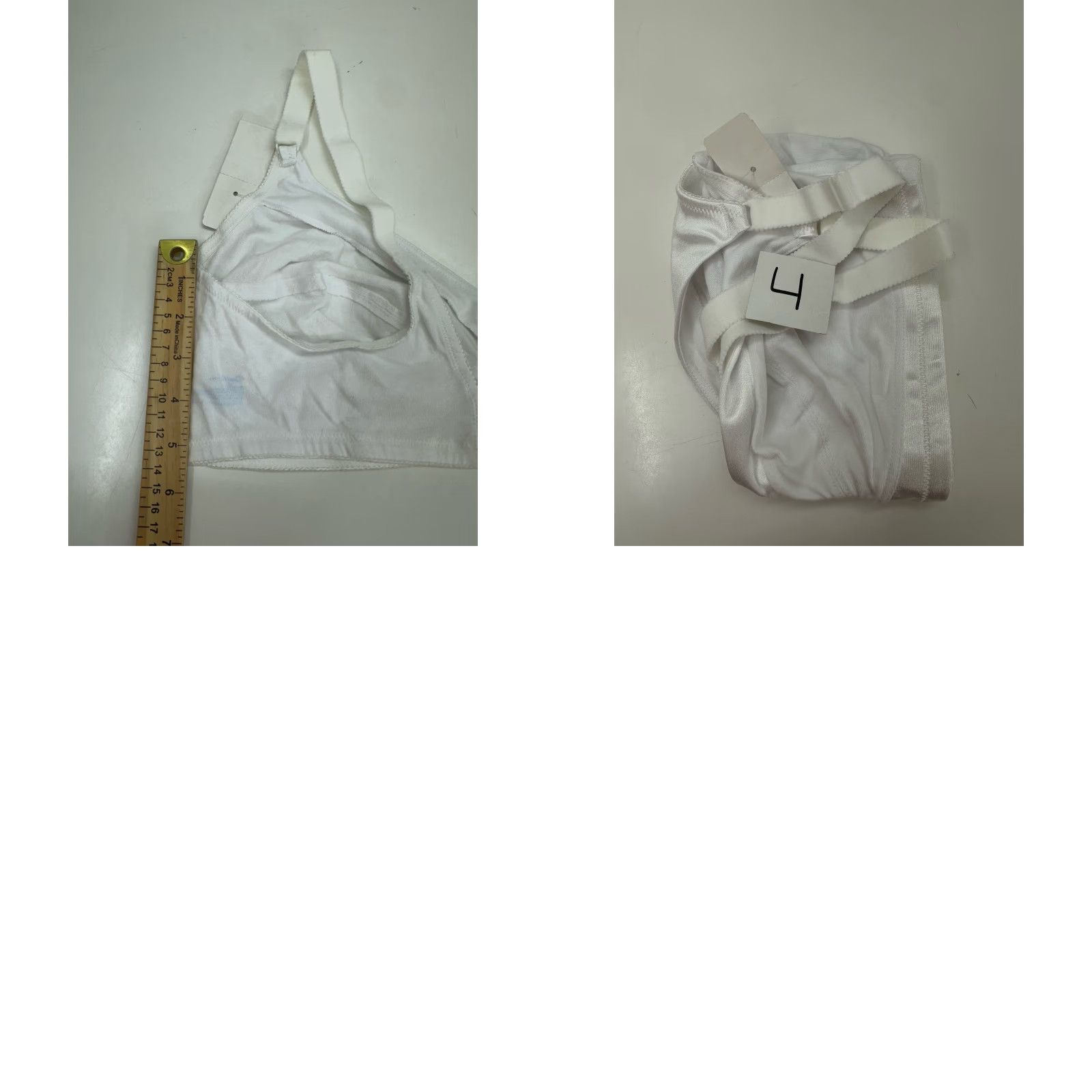 Vintage VINTAGE Bestform Bra 42D White Front Closure Womens NWTs Vintage 5006770 Size ONE SIZE - 8 Thumbnail