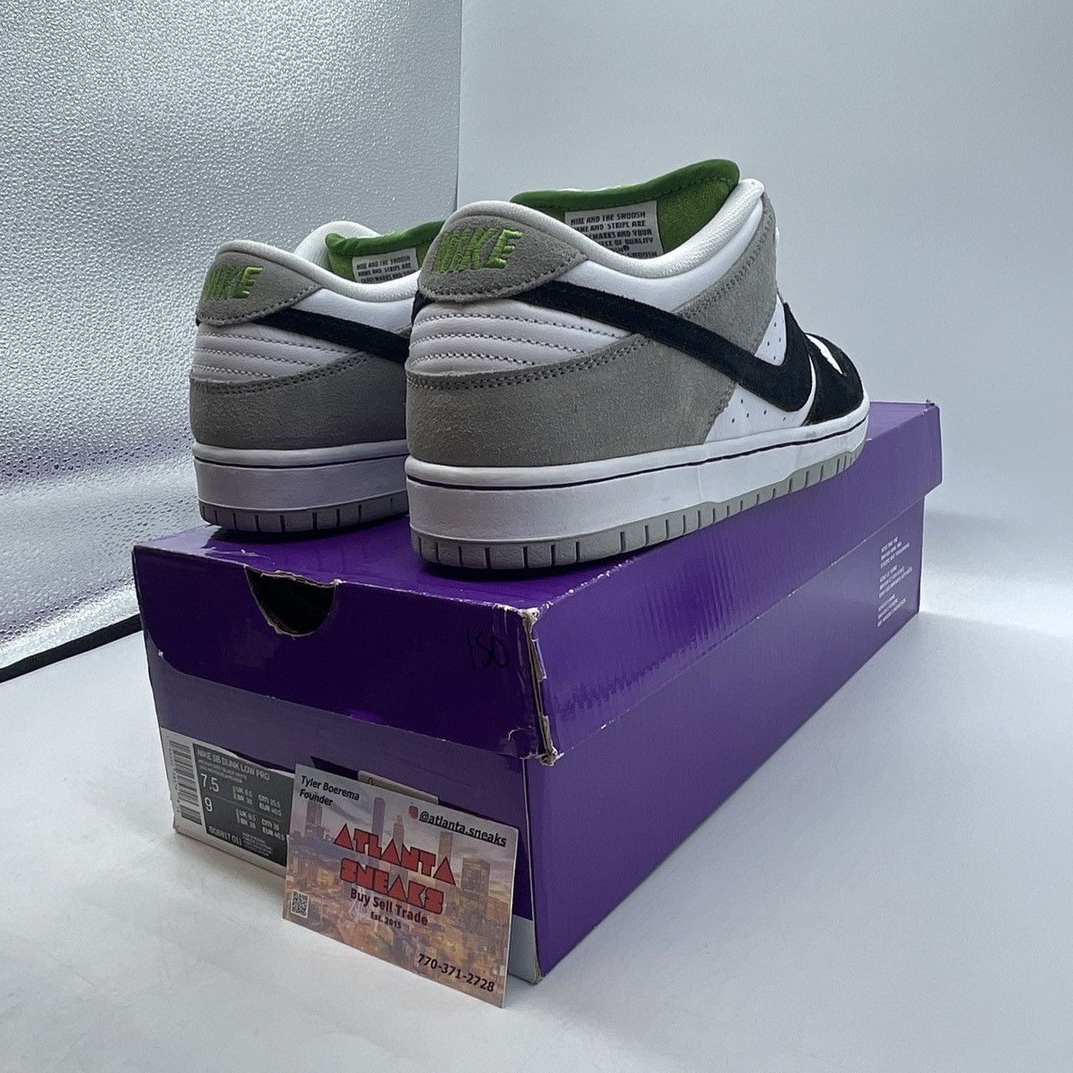 Nike Dunk low chlorophyll Size US 7.5 / EU 40-41 - 5 Thumbnail