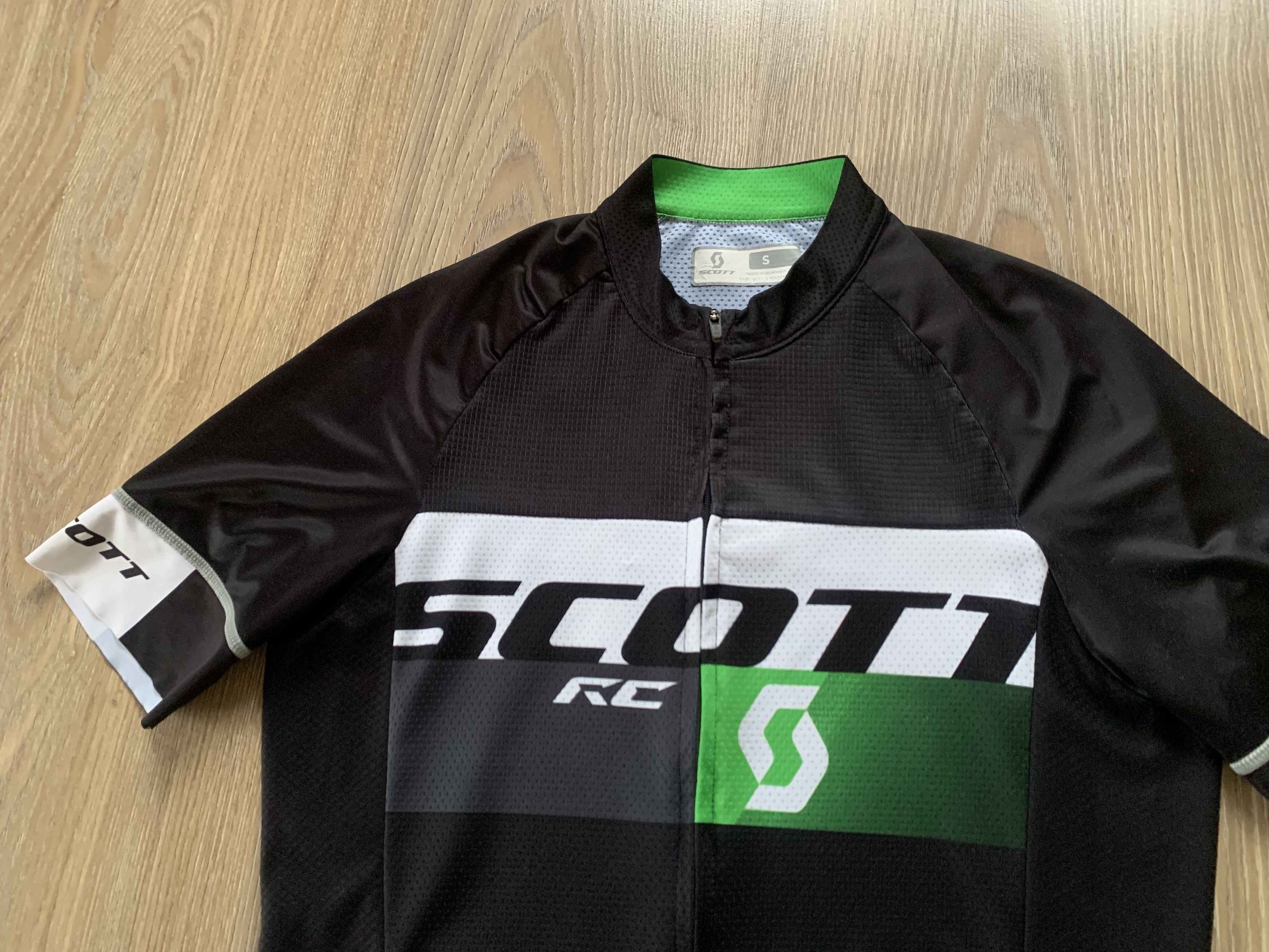 Bicycle Scott RC Black Cycling Jersey Size US S / EU 44-46 / 1 - 4 Thumbnail