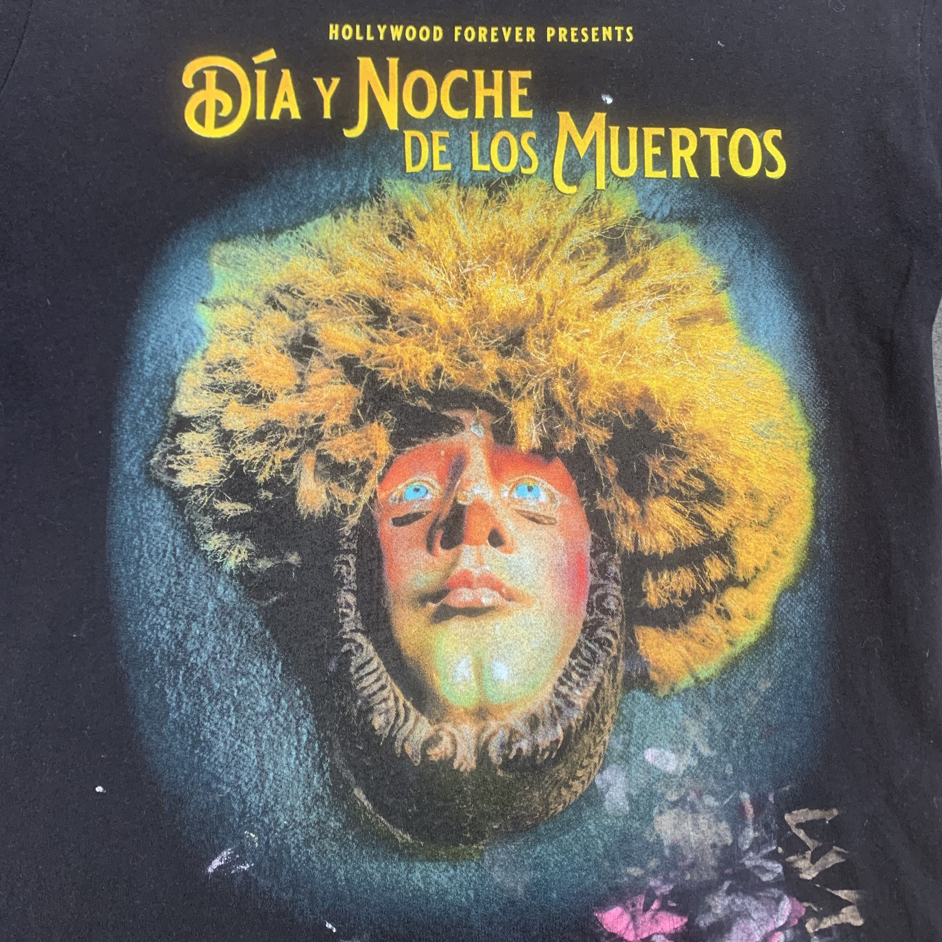 Vintage Dia Y Noche De Los Muertos Shirt - R001 Size US M / EU 48-50 / 2 - 3 Thumbnail