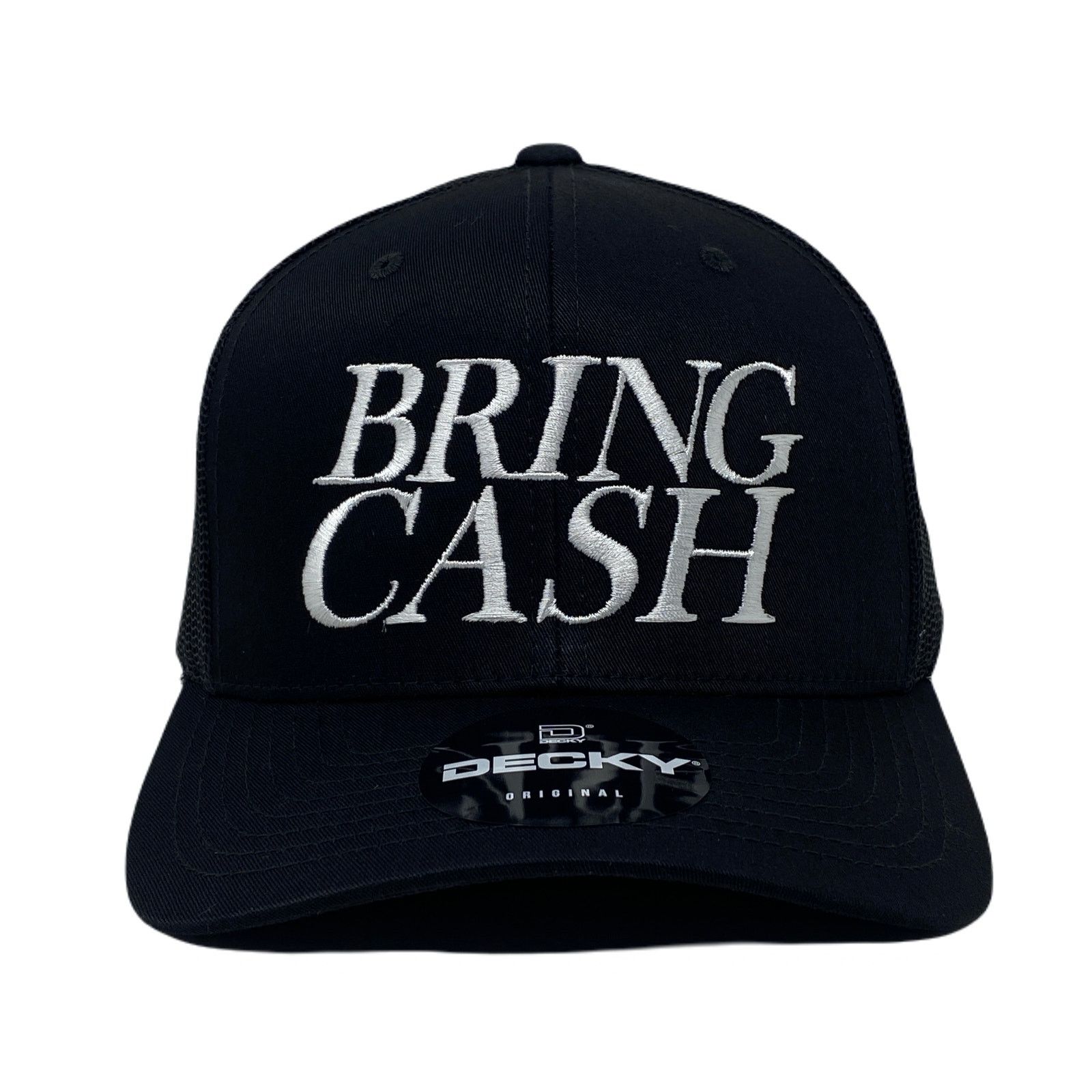 Other Bring Cash Streetwear China Town Trucker Hat in Black Size ONE SIZE - 3 Thumbnail