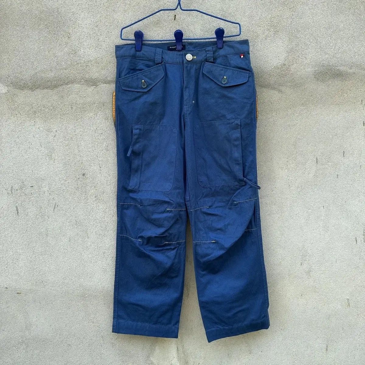 Vintage 💥RARE‼️MIGHTYMAC VINTAGE DOUBLE KNEE TROUSERS AMAZING PANTS Size US 32 / EU 48 - 2 Thumbnail