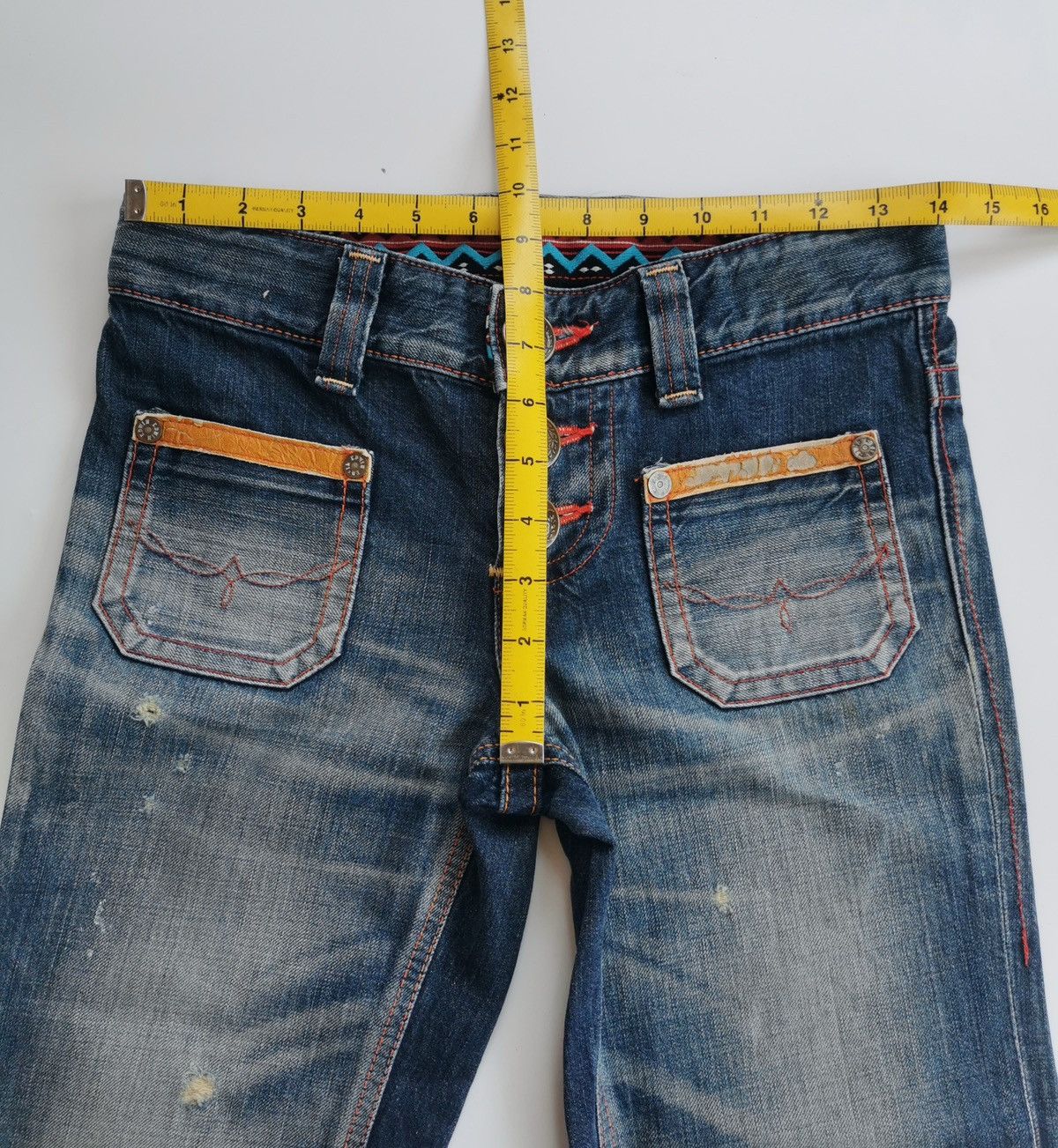 Edwin Edwin Bootcut Bush Denim Jeans Size 28" / US 6 / IT 42 - 11 Thumbnail
