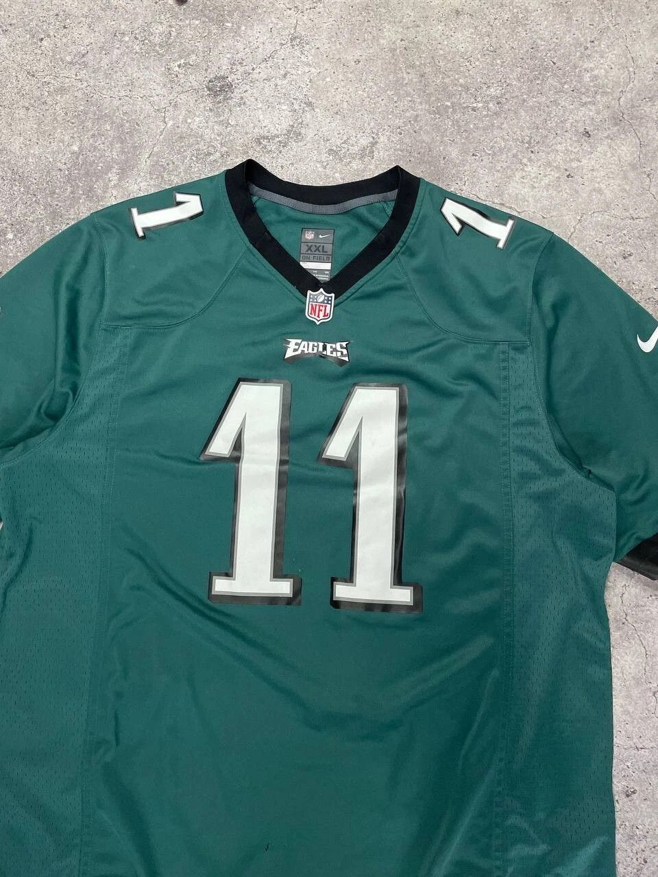 NFL Nike Philadelphia Eagles Wentz Jersey XXL Green On Field NFL Size US XXL / EU 58 / 5 - 4 Thumbnail