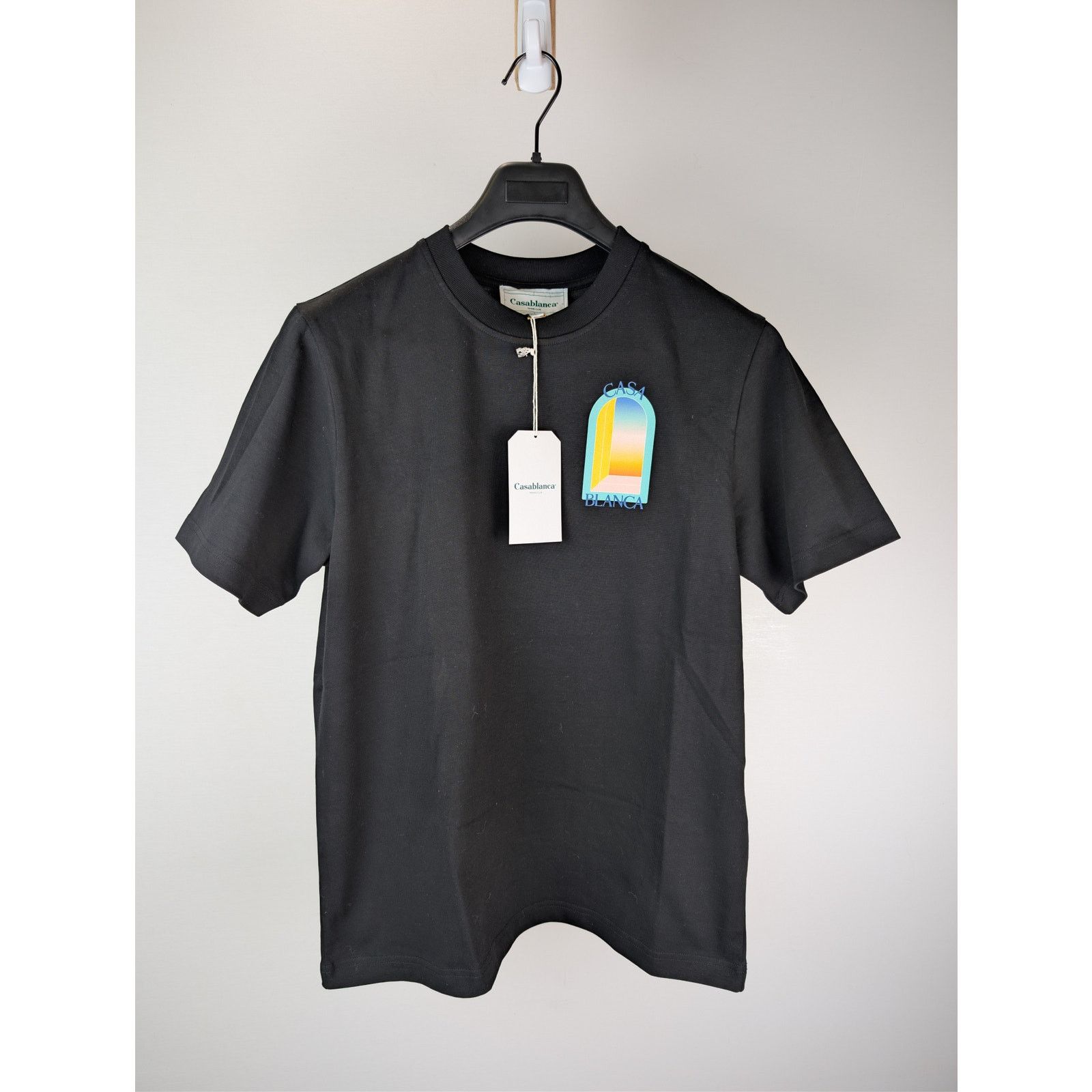 Casablanca o1rshd1 CC20 L'Arc Coloré T-Shirt in Black Size US S / EU 44-46 / 1 - 3 Thumbnail