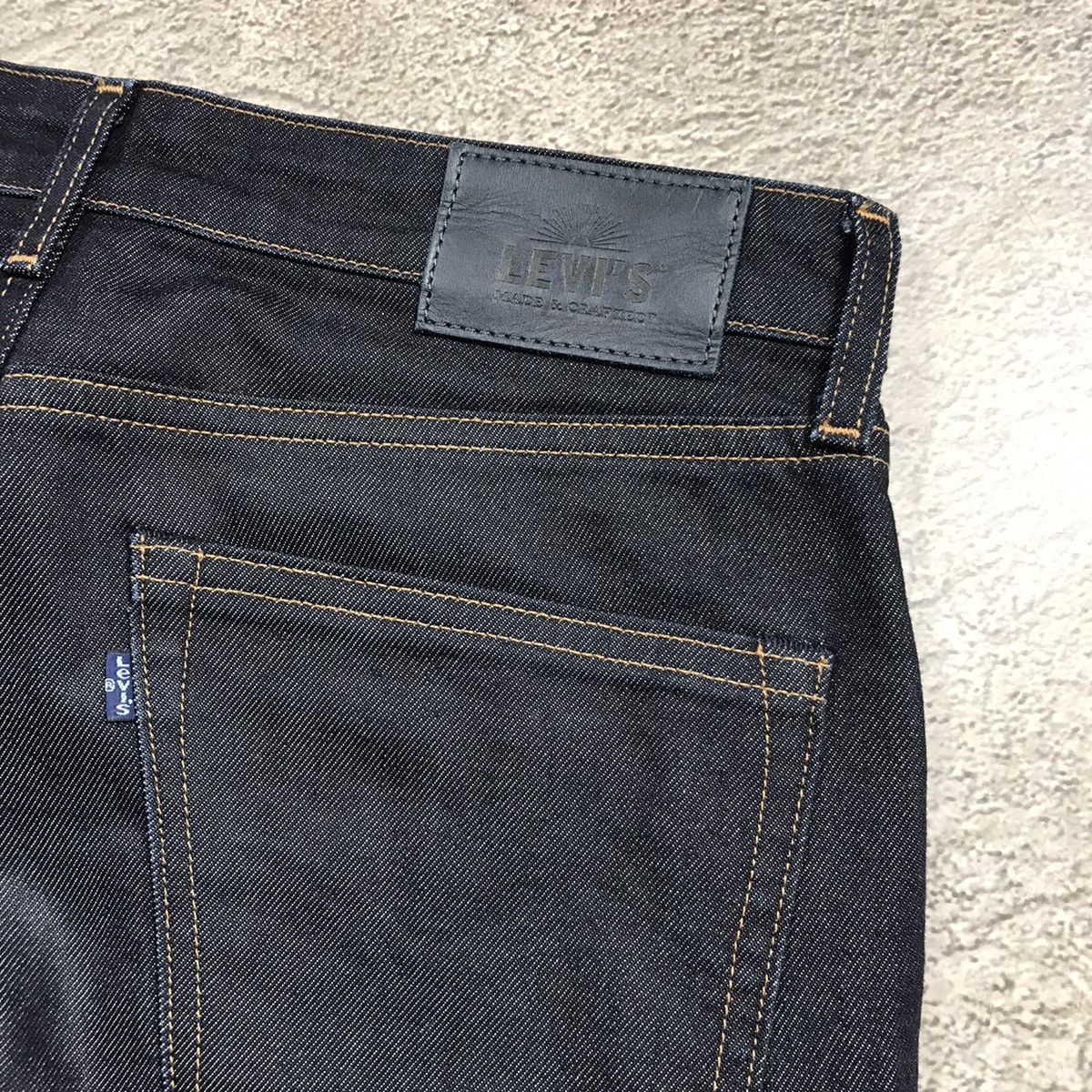 Vintage Vintage 90s Levis Baggy Distressed Black Jeans Grunge 28 Size US 28 / EU 44 - 7 Thumbnail