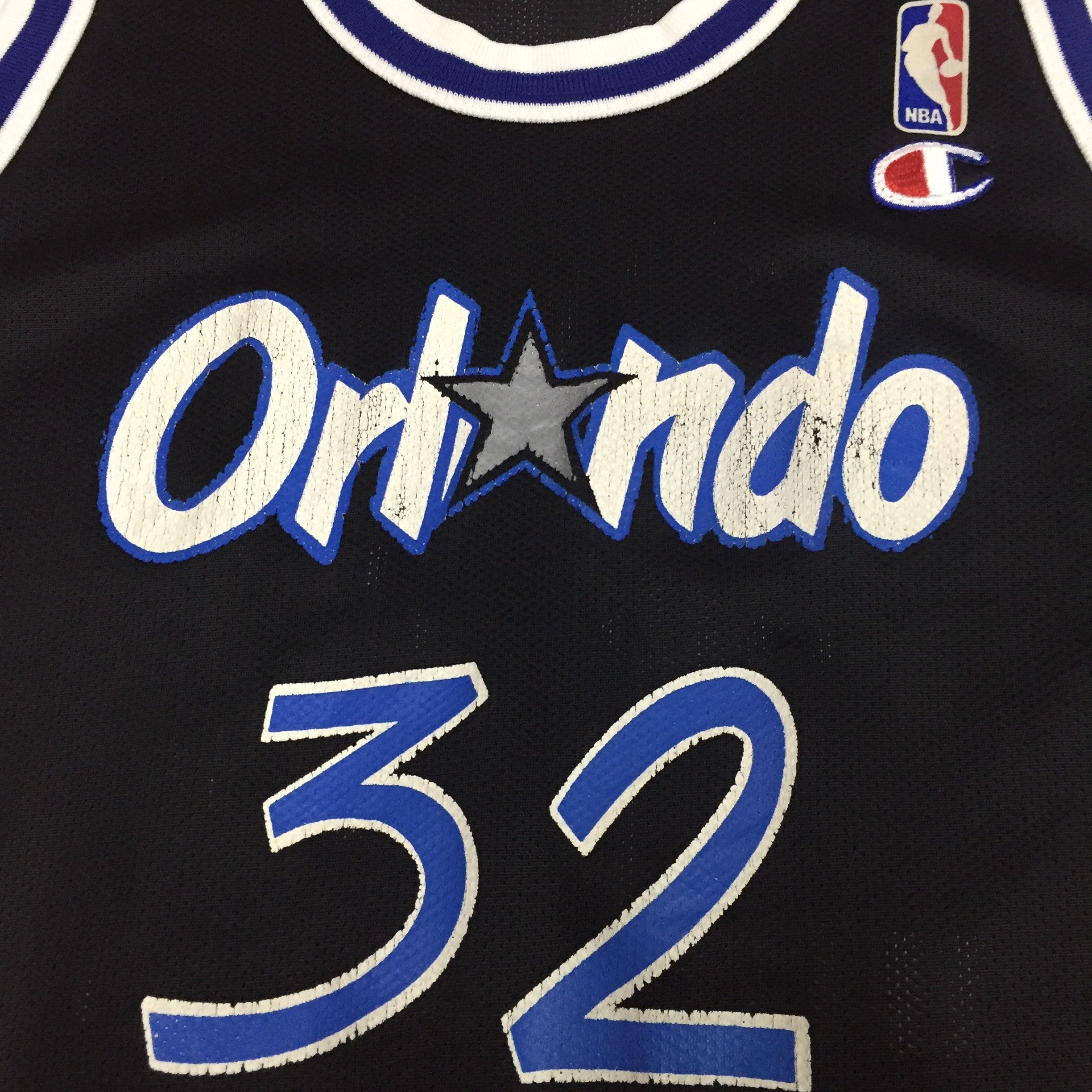Champion VINTAGE 90s CHAMPION SHAQUILLE ONEAL ORLANDO MAGIC JERSEY Size US XS / EU 42 / 0 - 4 Thumbnail
