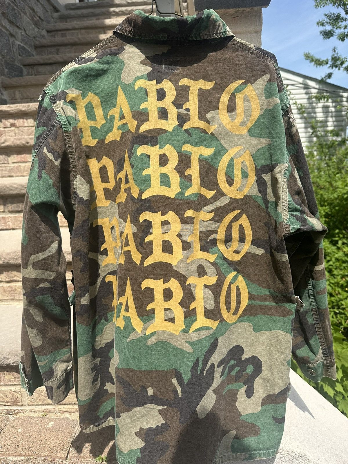 Kanye West × Yeezy TLOP 2016 Vintage U.S. Army Pablo Jacket In Camouflage. Size US M / EU 48-50 / 2 - 3 Thumbnail