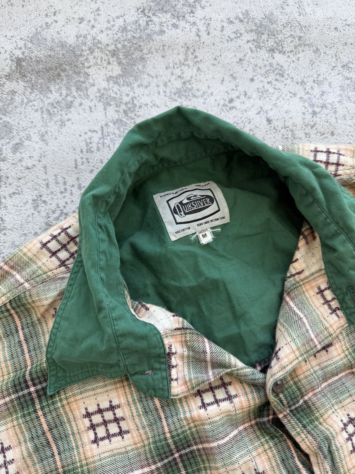 Quiksilver × Vintage Vintage Quiksilver Men Oversize Shirt Size US M / EU 48-50 / 2 - 6 Thumbnail