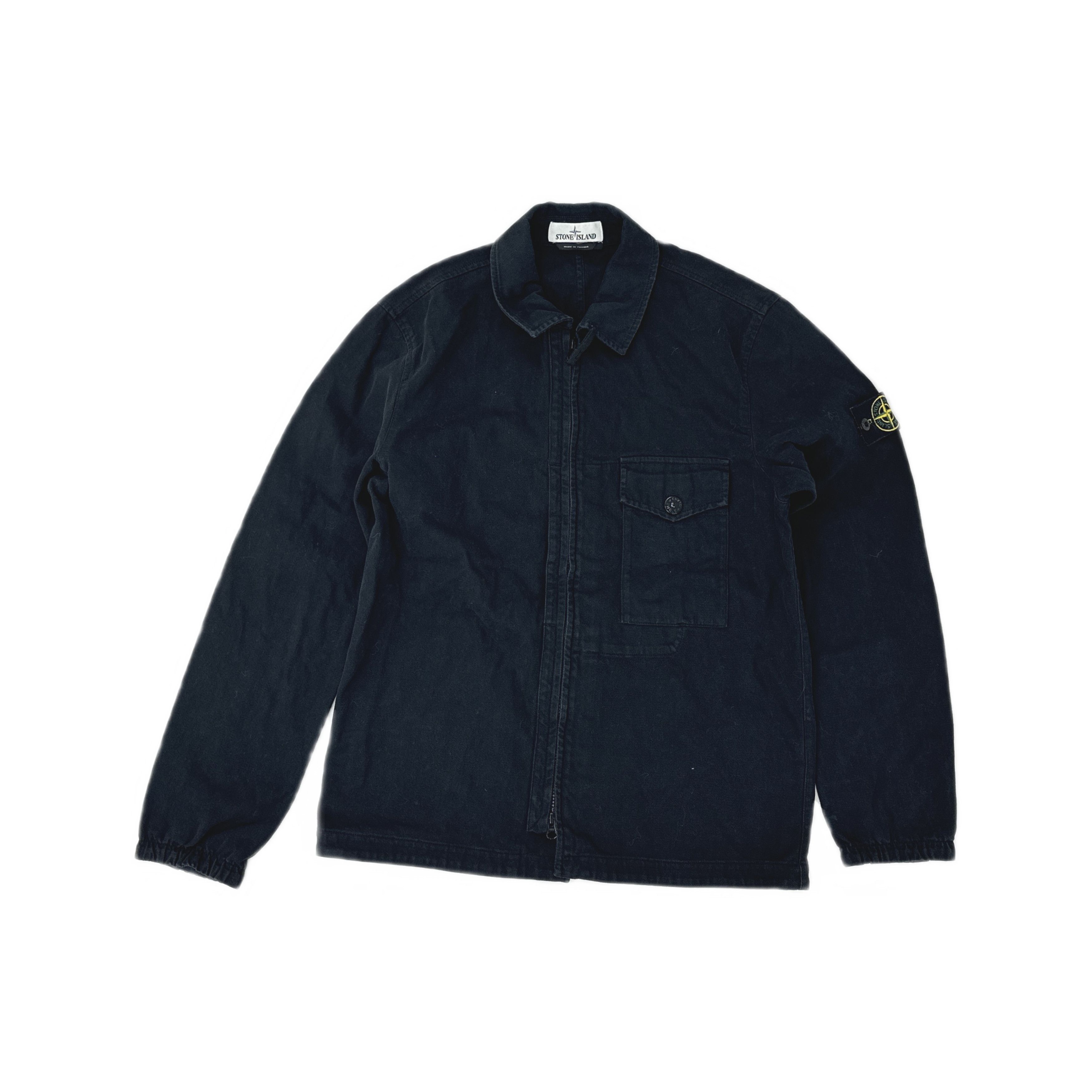 Stone Island Stone Island Cotton Zip Jacket M Size US M / EU 48-50 / 2 - 1 Thumbnail