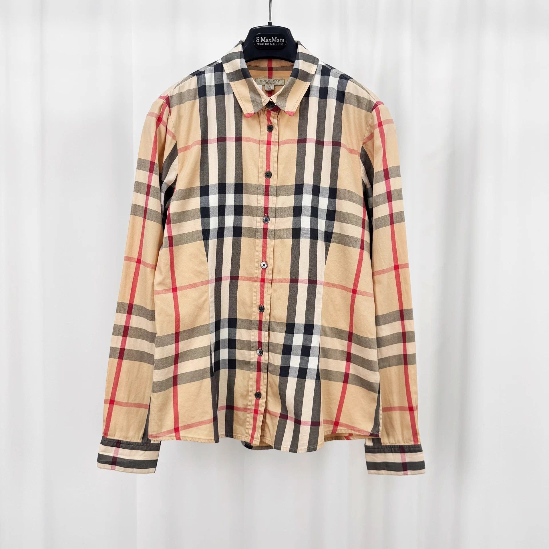 Burberry Burberry Classic Check Long Sleeve Shirt M 98 New Size M / US 6-8 / IT 42-44 - 1 Thumbnail