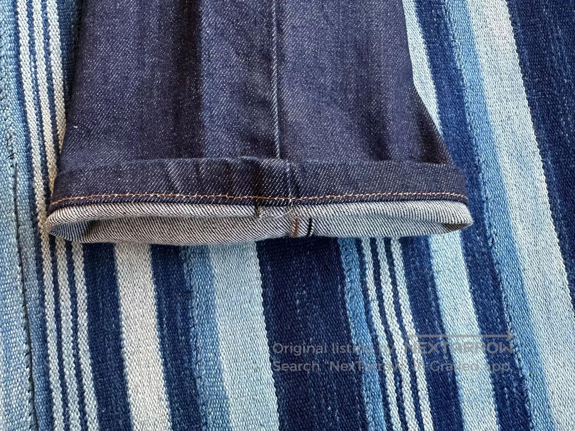A.P.C. A.P.C X Lacoste Standard Indigo Denim Pants. Size US 32 / EU 48 - 6 Thumbnail