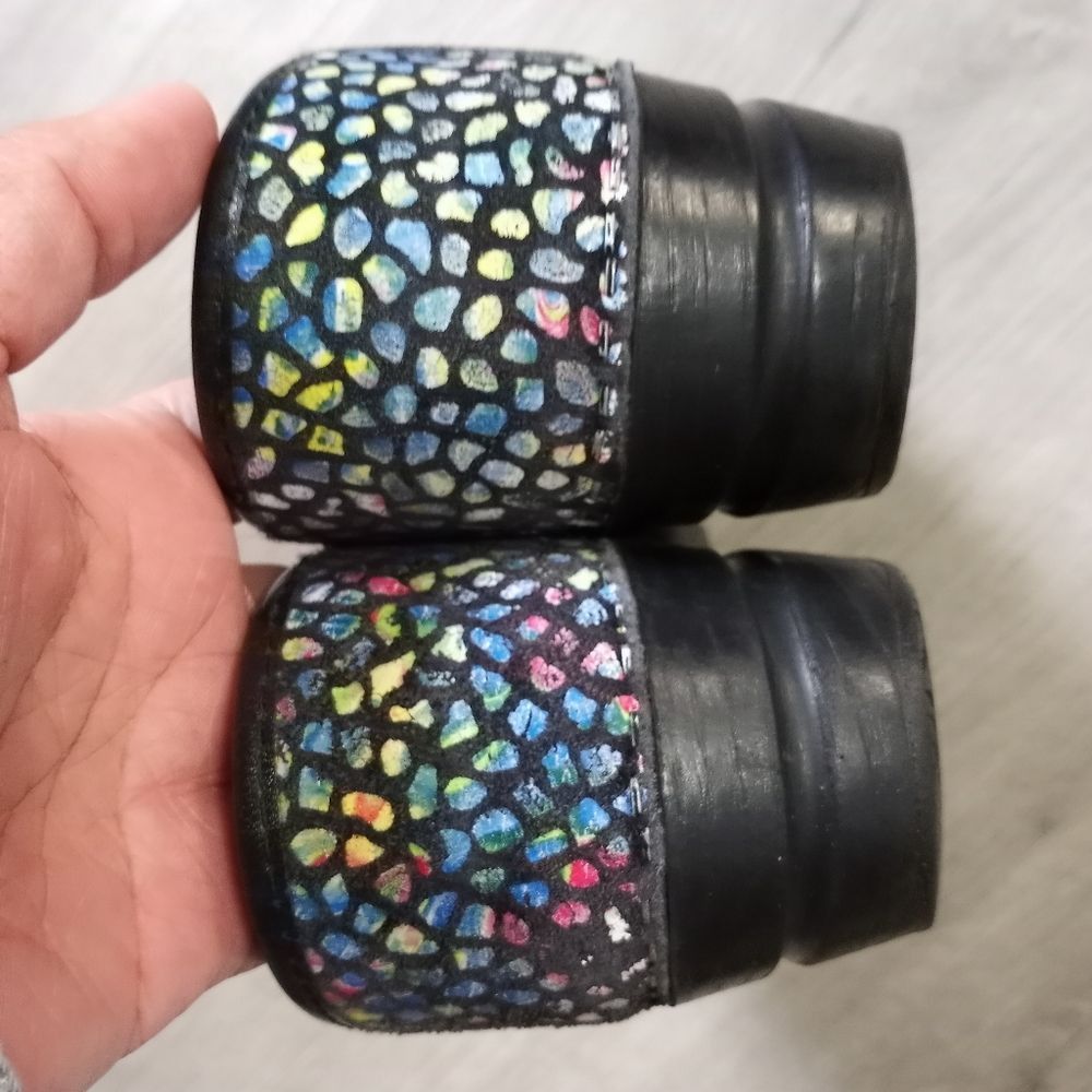 Other Sanita Women's Clog Multi-colored Stained Glass Print size 3 Size US 8 / IT 38 - 7 Thumbnail