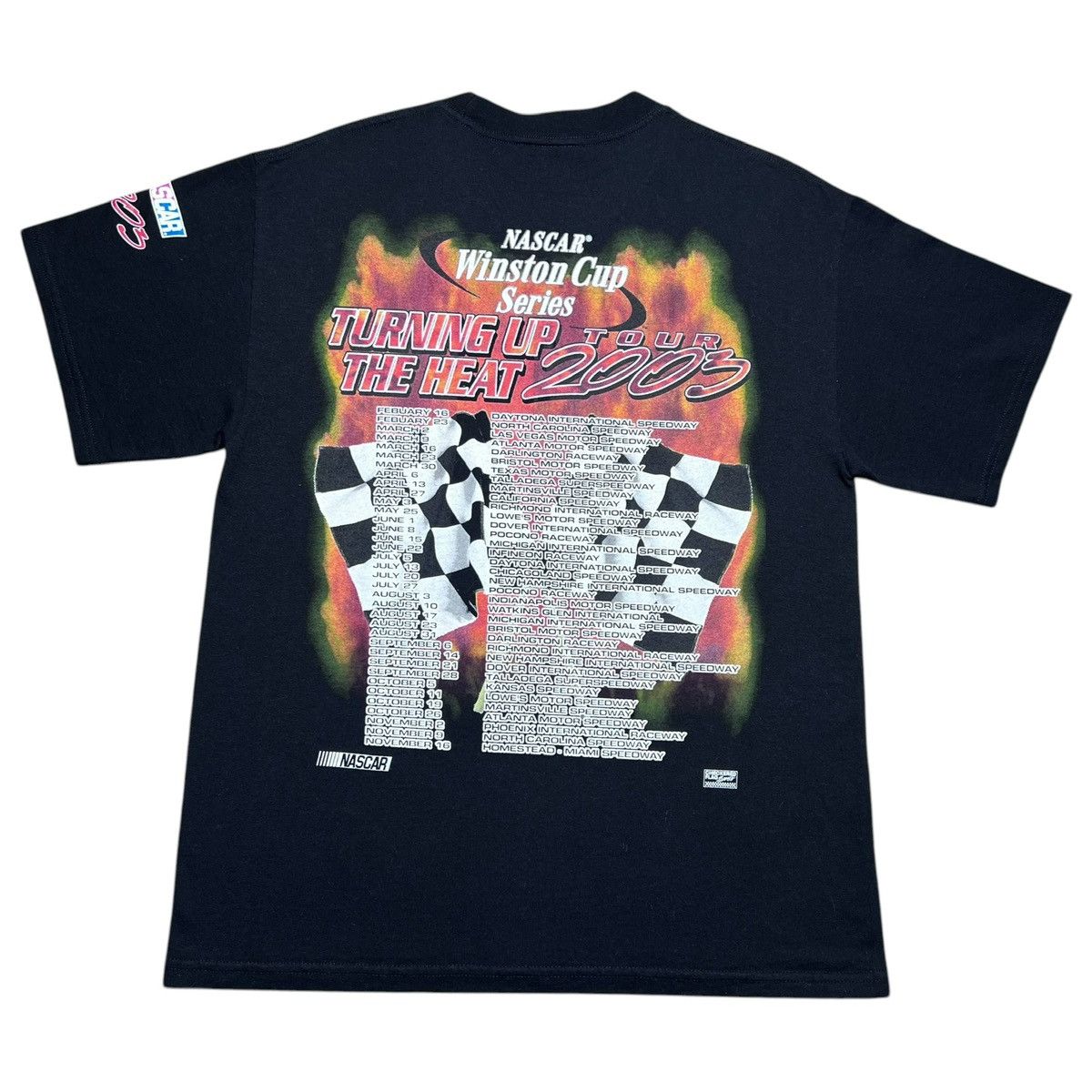 NASCAR Vintage 2003 Nascar Winston Cup Series Racing Graphic TShirt Size US L / EU 52-54 / 3 - 2 Thumbnail