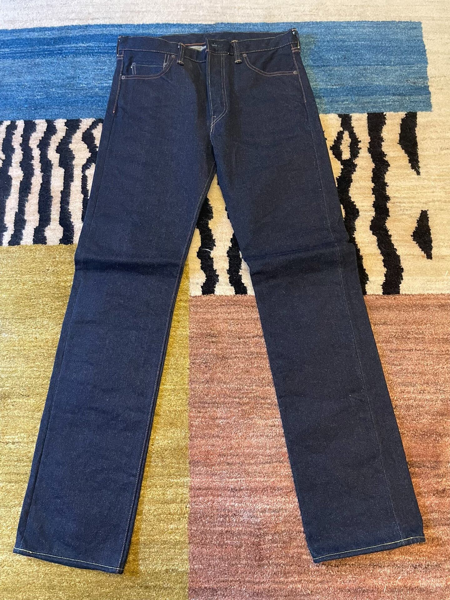 Red Clouds Collective Red Cloud 25oz Selvedge Raw Denim Jeans Size US 34 / EU 50 - 1 Thumbnail