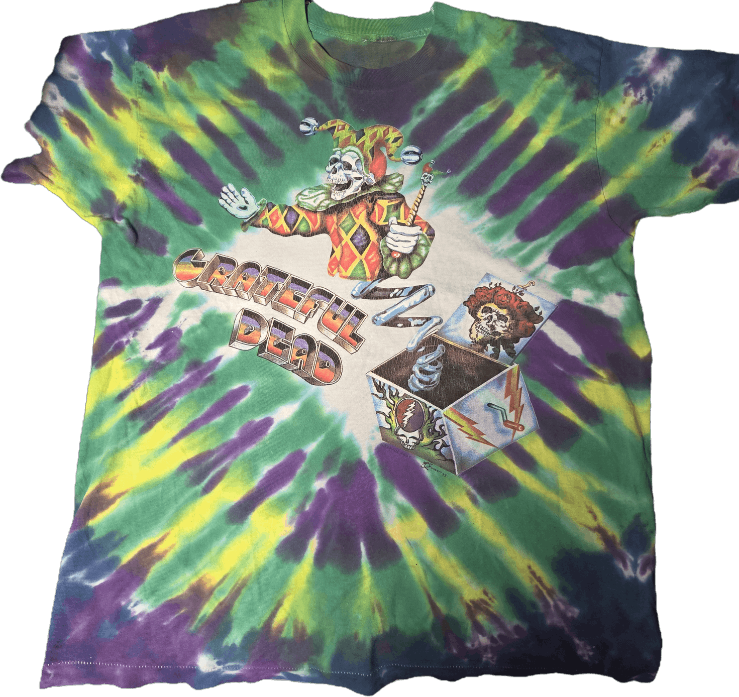 Other 1993 grateful dead jack in the box jester Size US XL / EU 56 / 4 - 1 Thumbnail
