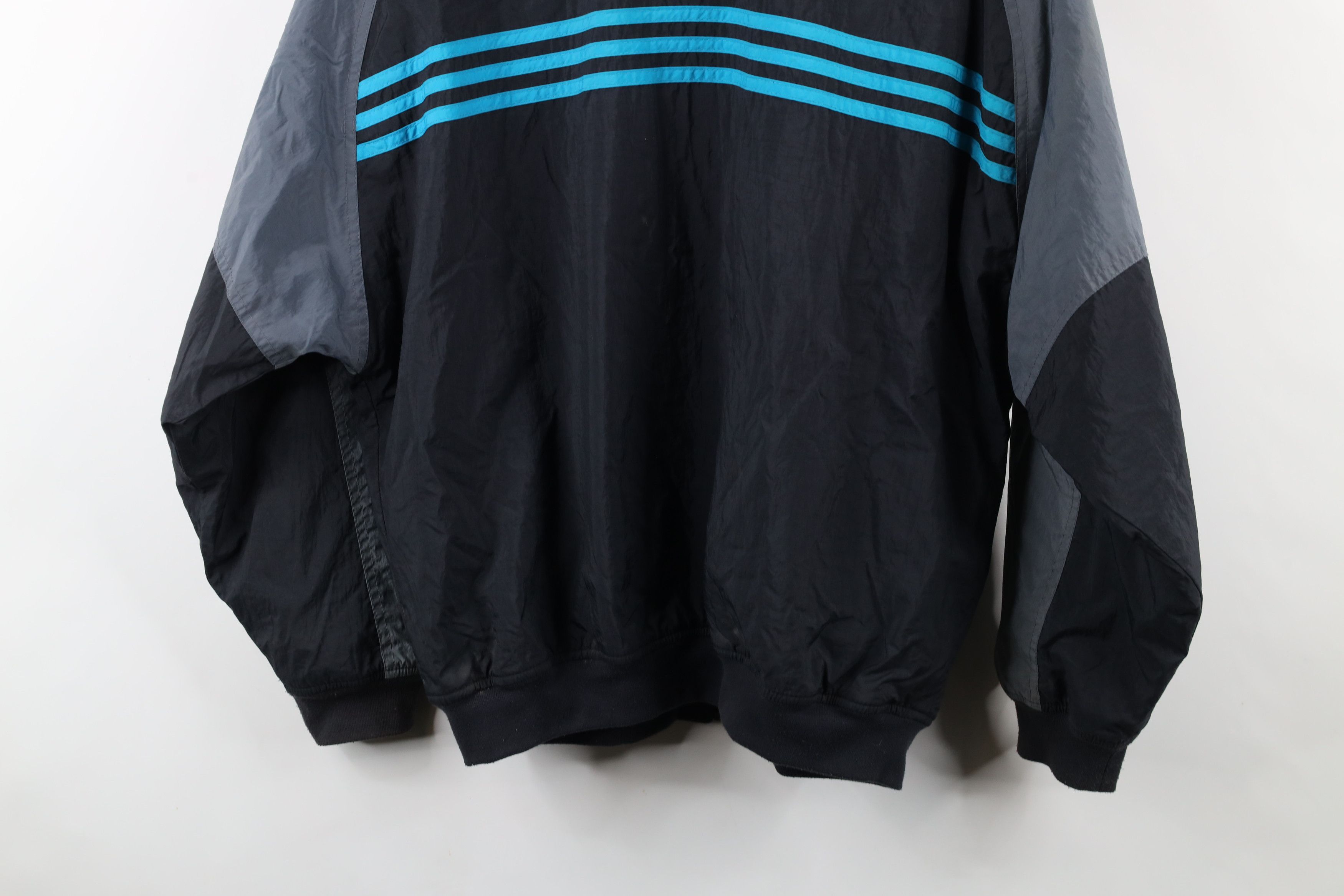 Adidas × Vintage Vintage 90s Adidas Reversible Full Zip Bomber Jacket Size US M / EU 48-50 / 2 - 12 Thumbnail