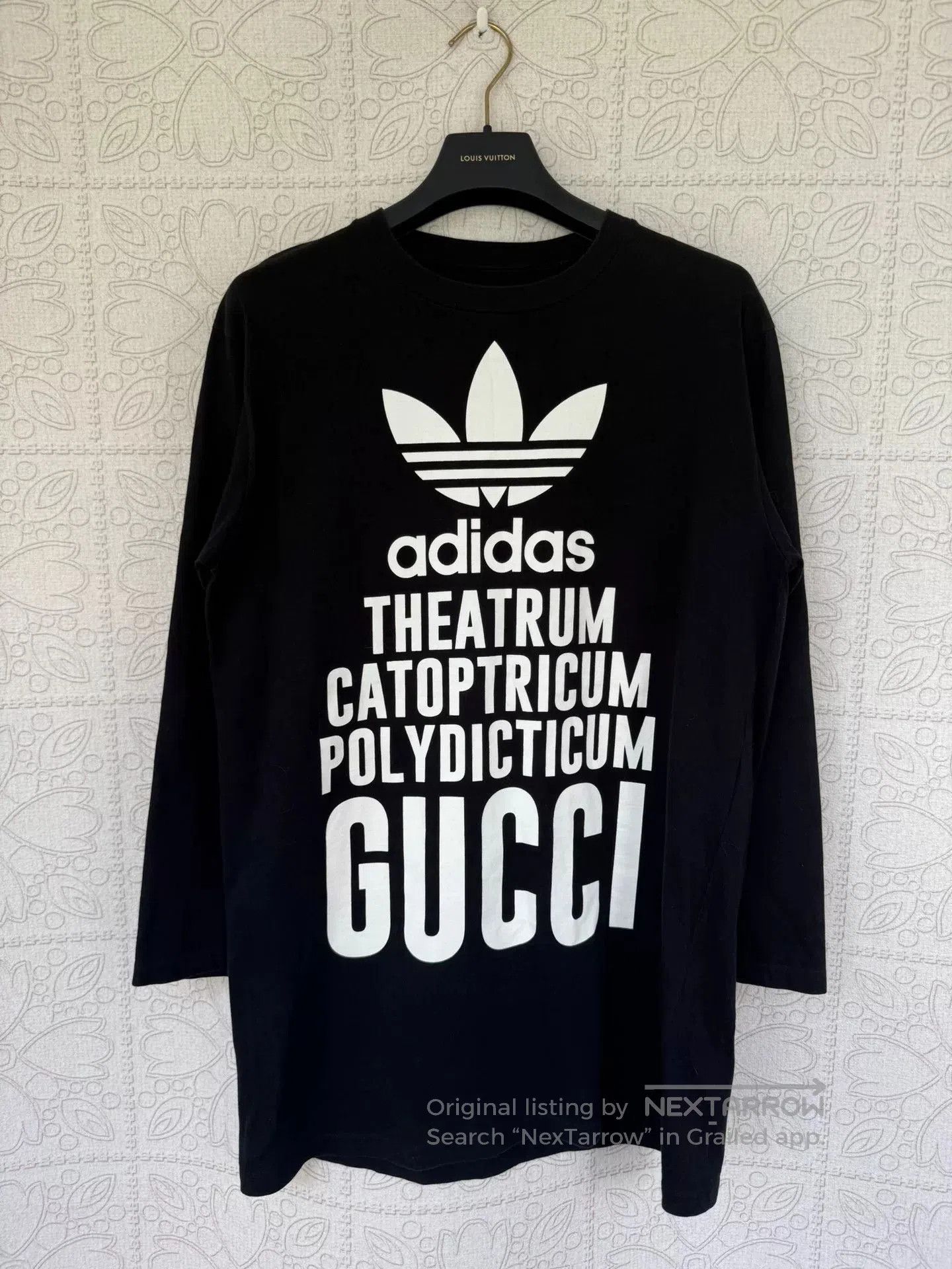 Gucci gucci x adidas long sleeve collaboration top. Size US XXS / EU 40 - 1 Thumbnail