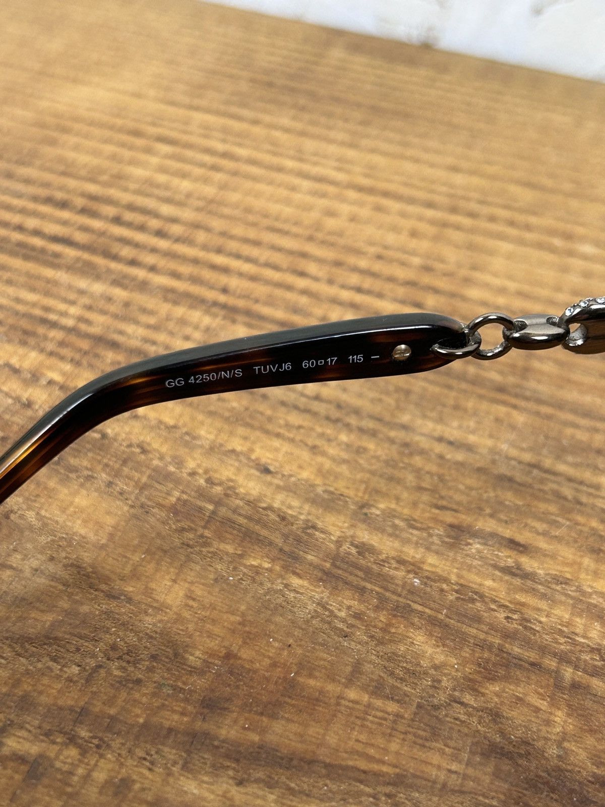 Gucci Gucci GG 4250/N/S Women’s Sunglasses Swarowski Crystals Size ONE SIZE - 11 Thumbnail