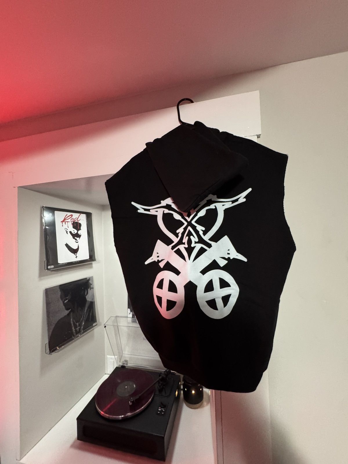 Other Ken Carson XMAN sleeveless Hoodie Size US XL / EU 56 / 4 - 2 Thumbnail