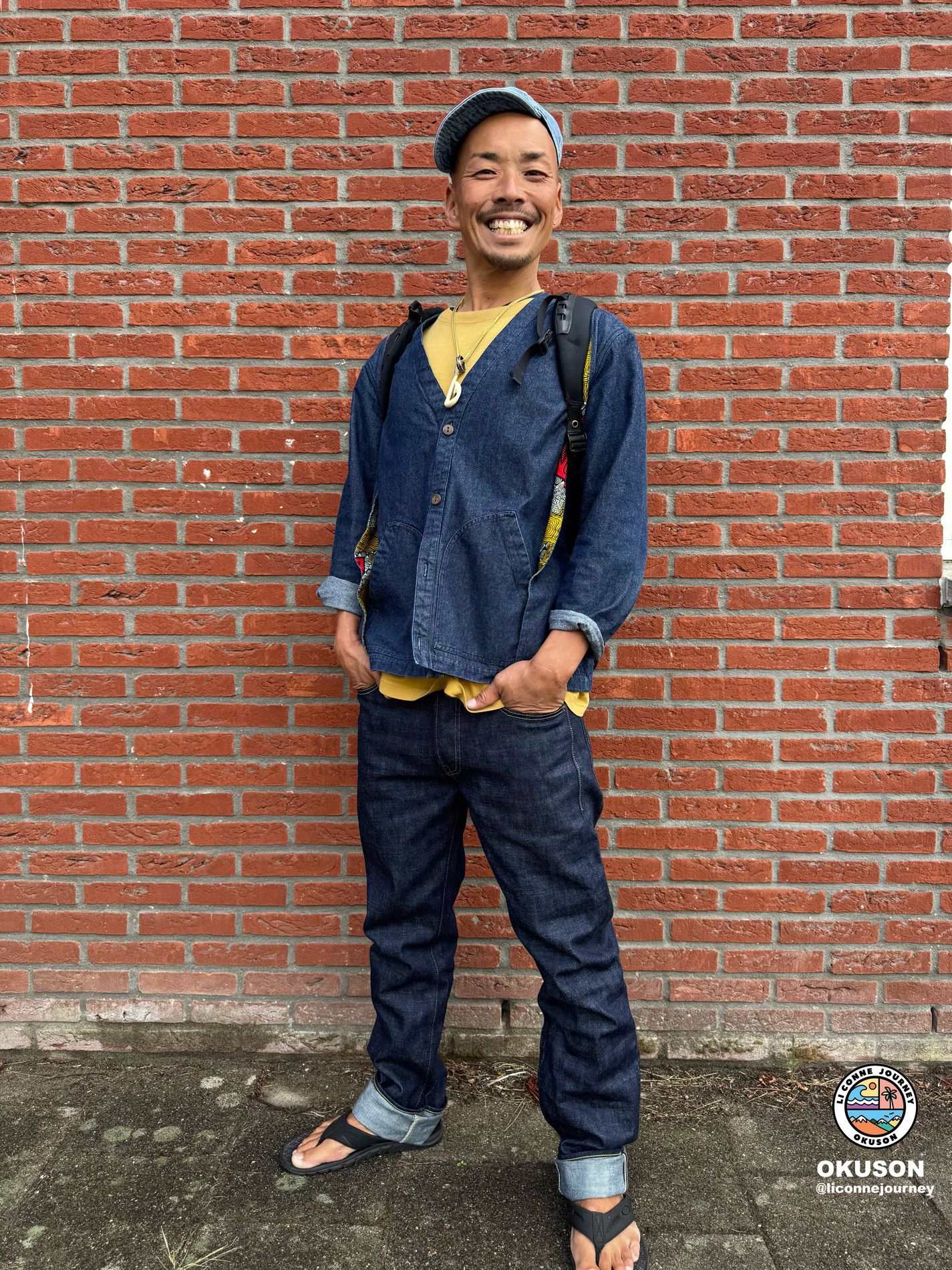 Japanese Brand HANDS-ON S76 W34xL36 1966-type Hand-crafted Selvedge Jeans Size US 34 / EU 50 - 17 Thumbnail