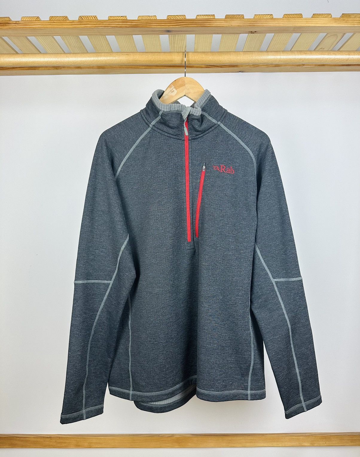 Rab Rab Nucleus Pull On 1/4 Fleece Jacket Size XXL Gray Size US XXL / EU 58 / 5 - 1 Thumbnail