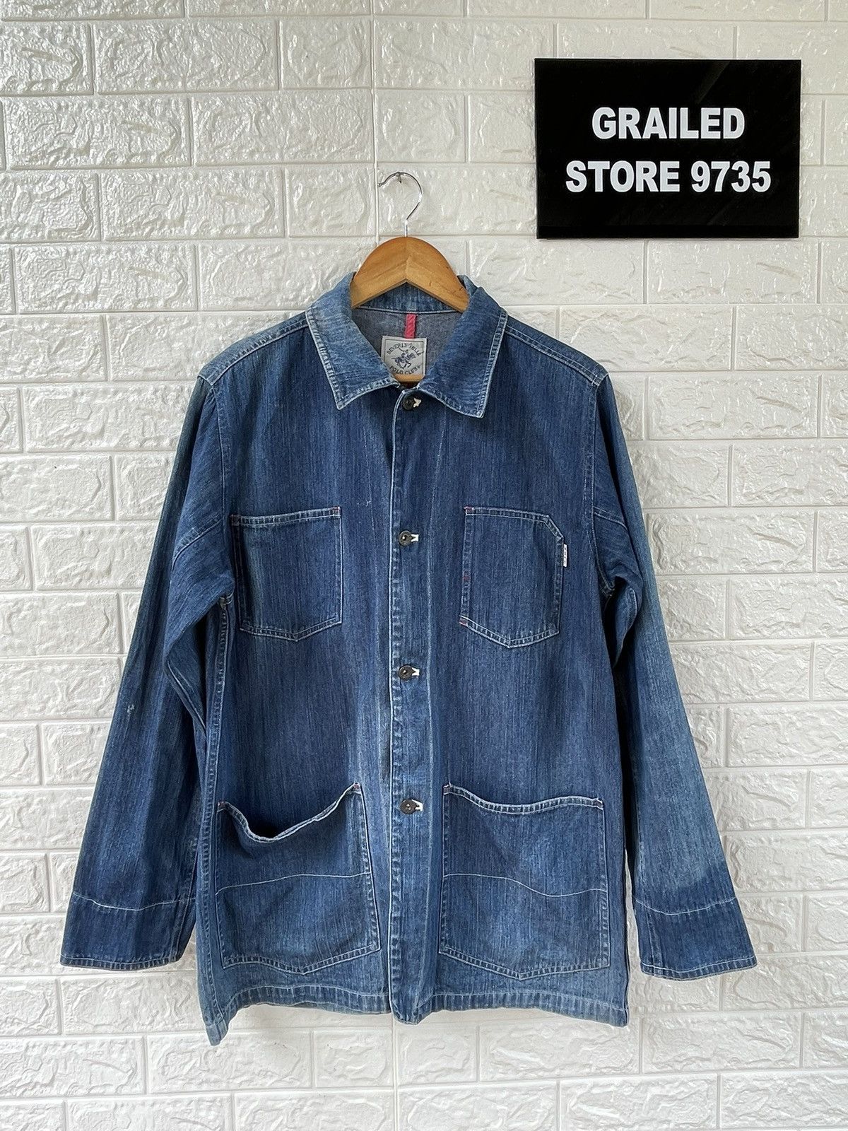 Beverly Hills Polo Club Beverly Hilis Polo Club Denim Buttom Up Long Sleeve Size US M / EU 48-50 / 2 - 1 Thumbnail