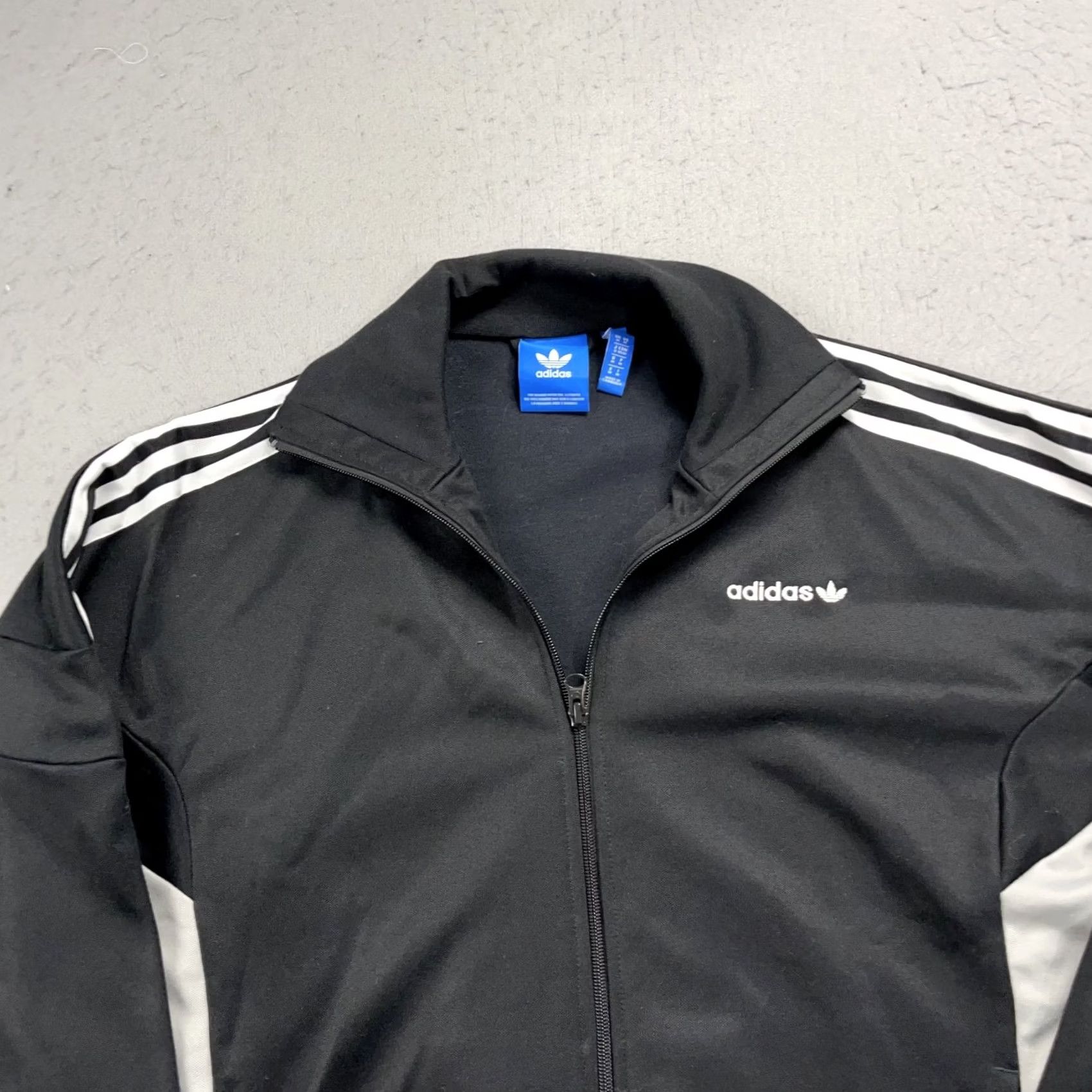 Adidas adidas Track Jacket Mens M Black Track Bomber Beckenbauer Trefoil Originals Size US M / EU 48-50 / 2 - 2 Thumbnail